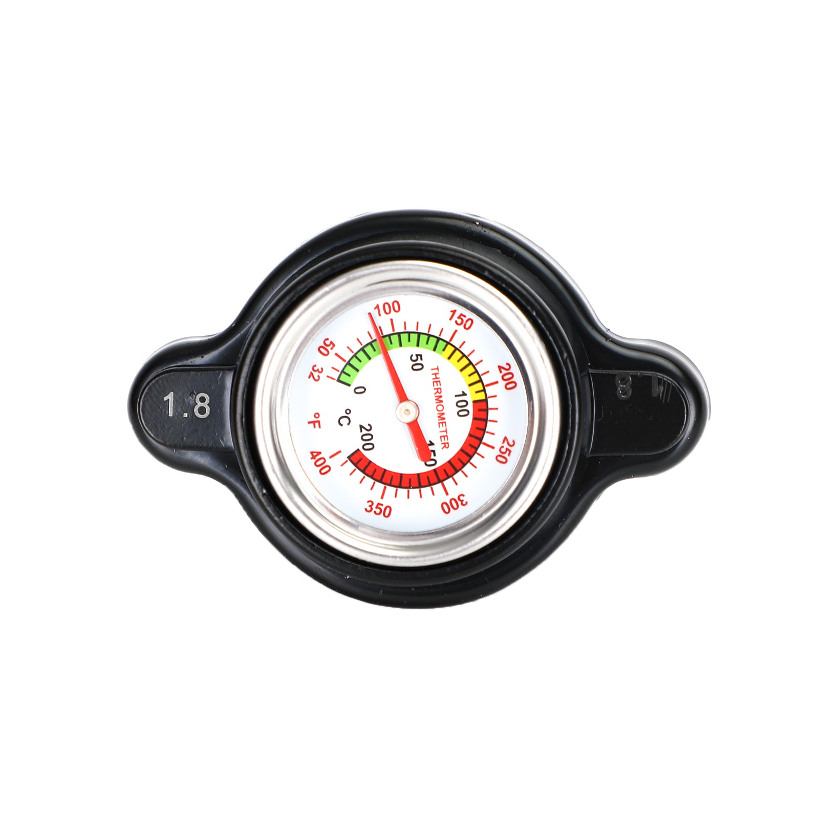 Högtryck 1,8 bar 25,6 PSI Radiator Cap Temp Gauge för Honda CRF450R 02-15