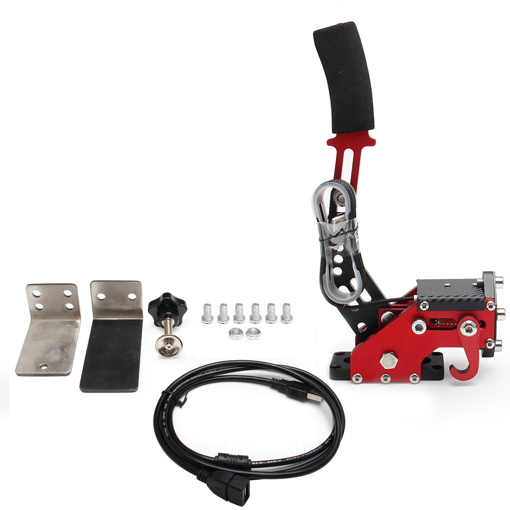 PC 14 bits USB3.0 Brake à main SIM pour les jeux de course Stand de volant G27/G29 G920 PC Windows