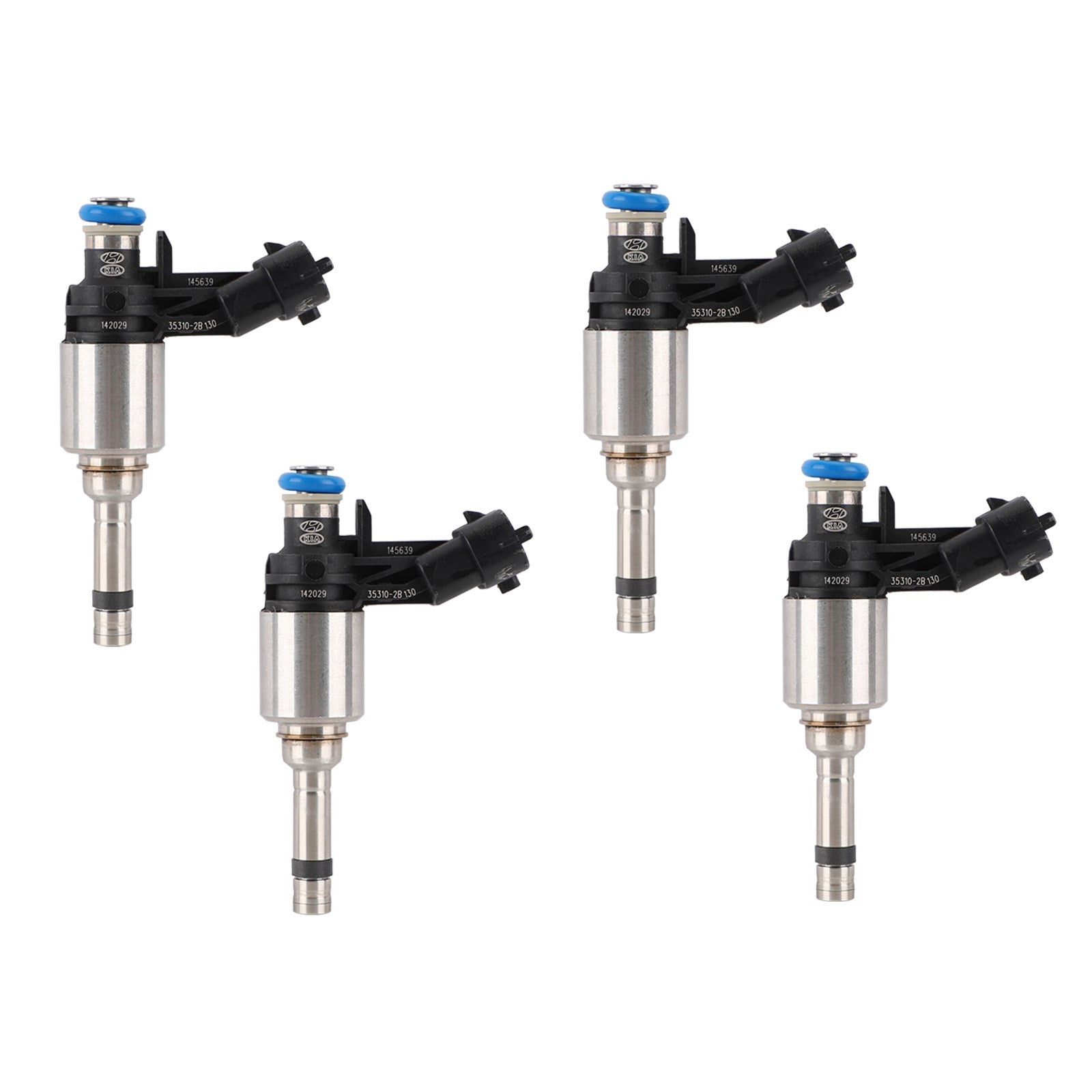 4st bränsleinsprutare 35310-2B130 Fit Hyundai Accent Kia Rio 1.6L L4 2012-2016