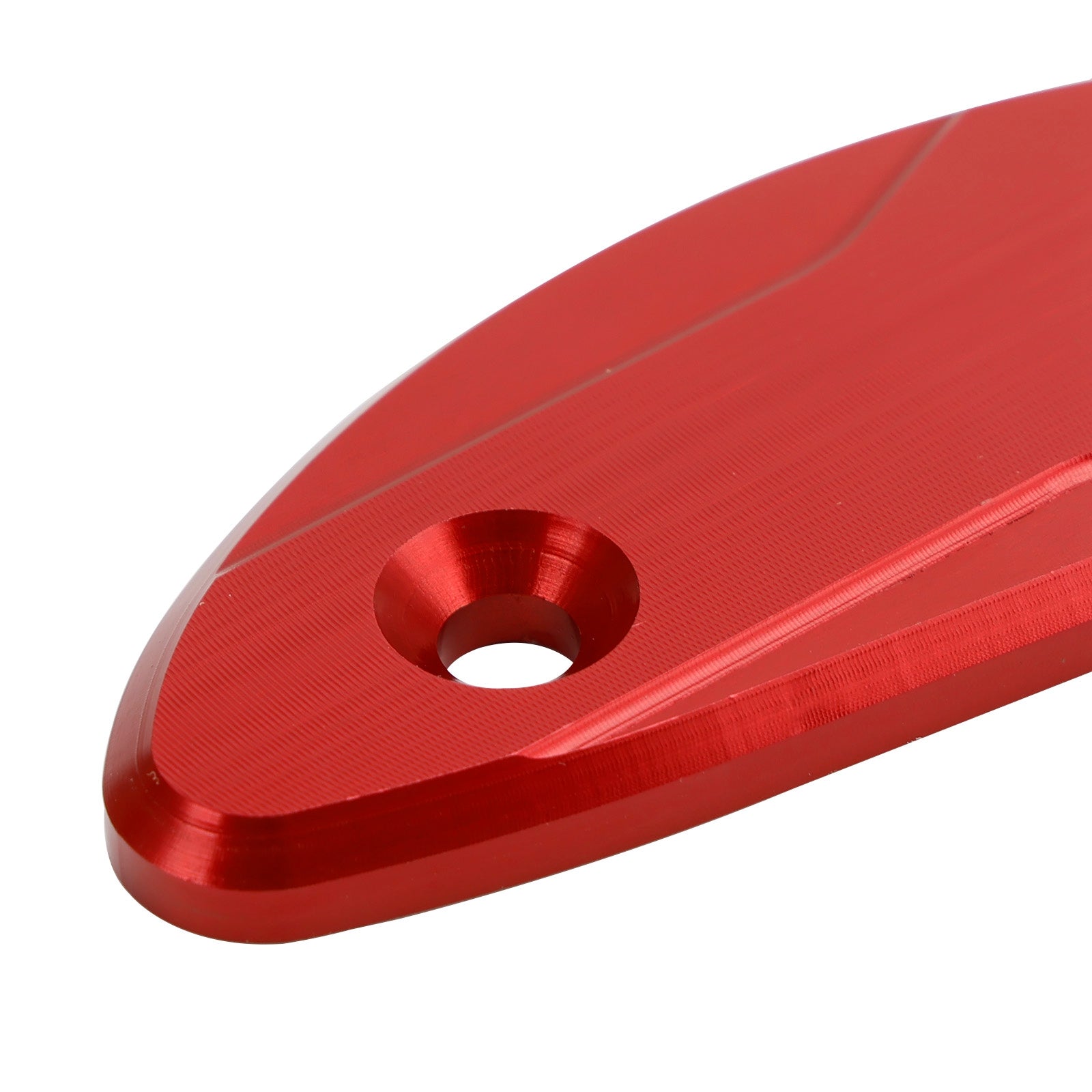 Red Mirror Delete Blanking Block Off Plates passer Honda CBR1000RR 2008-2023