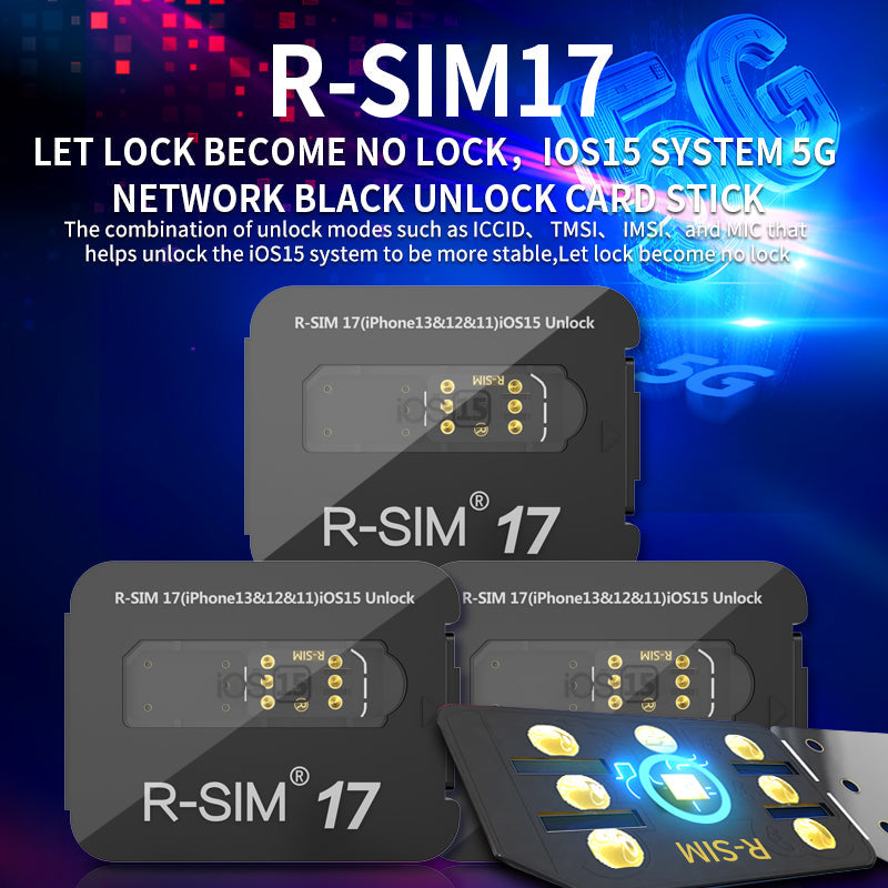 R-SIM19 NIEUWE QPE Stabiele SIM-kaart ontgrendelen voor iPhone 15 Plus 14 13 Pro Max 12 IOS17