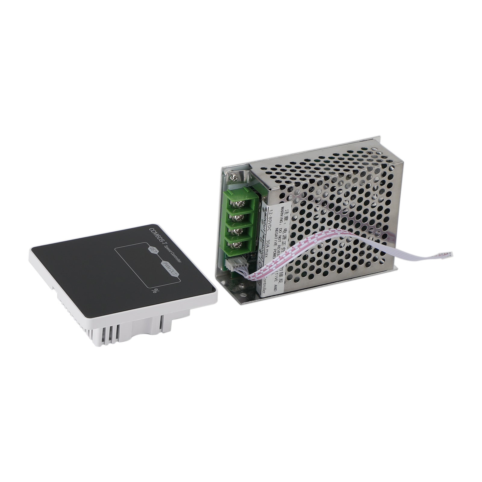 12V 24V 48V 30A PWM MOTOR SPEED Controller Dimmer Soft Start /Stop DC 12-80V