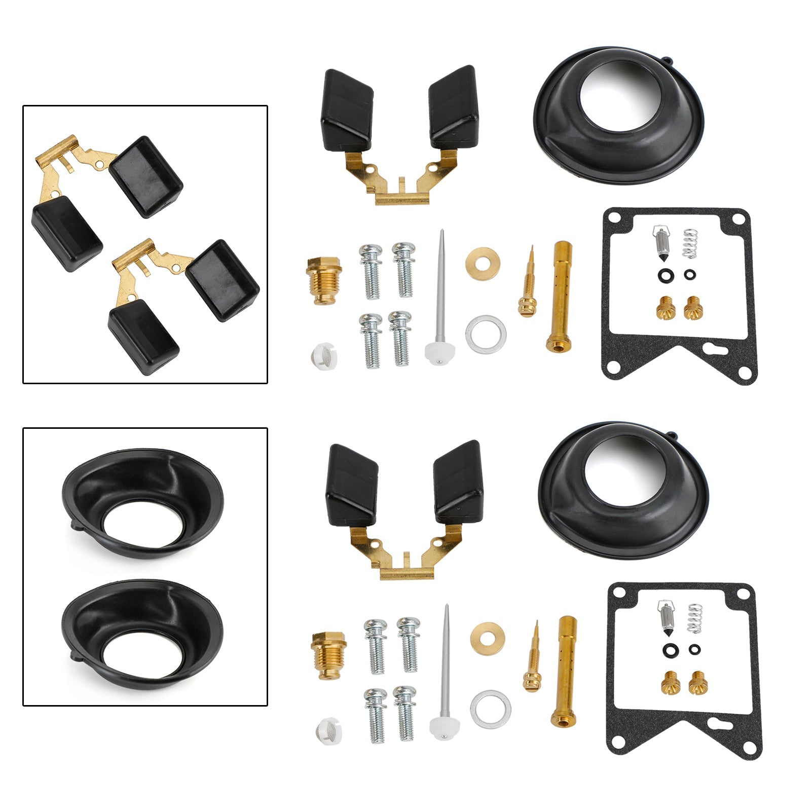 Yamaha Virago 750 XV750 1981-1983 2X Kit de reparo de carburador de carburador