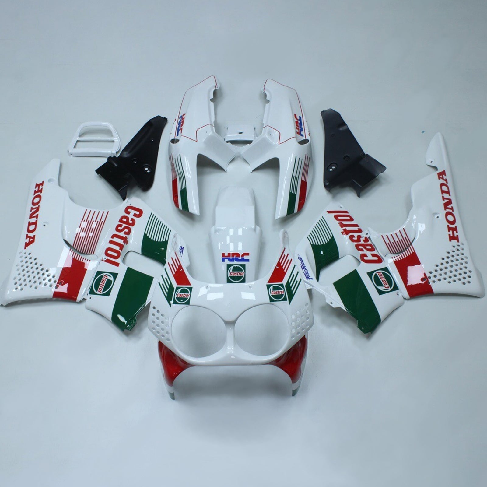 1992-1993 Honda CBR900RR 893 Kit de carénage injection Amotopart Bodywork Plastic Abs # 108