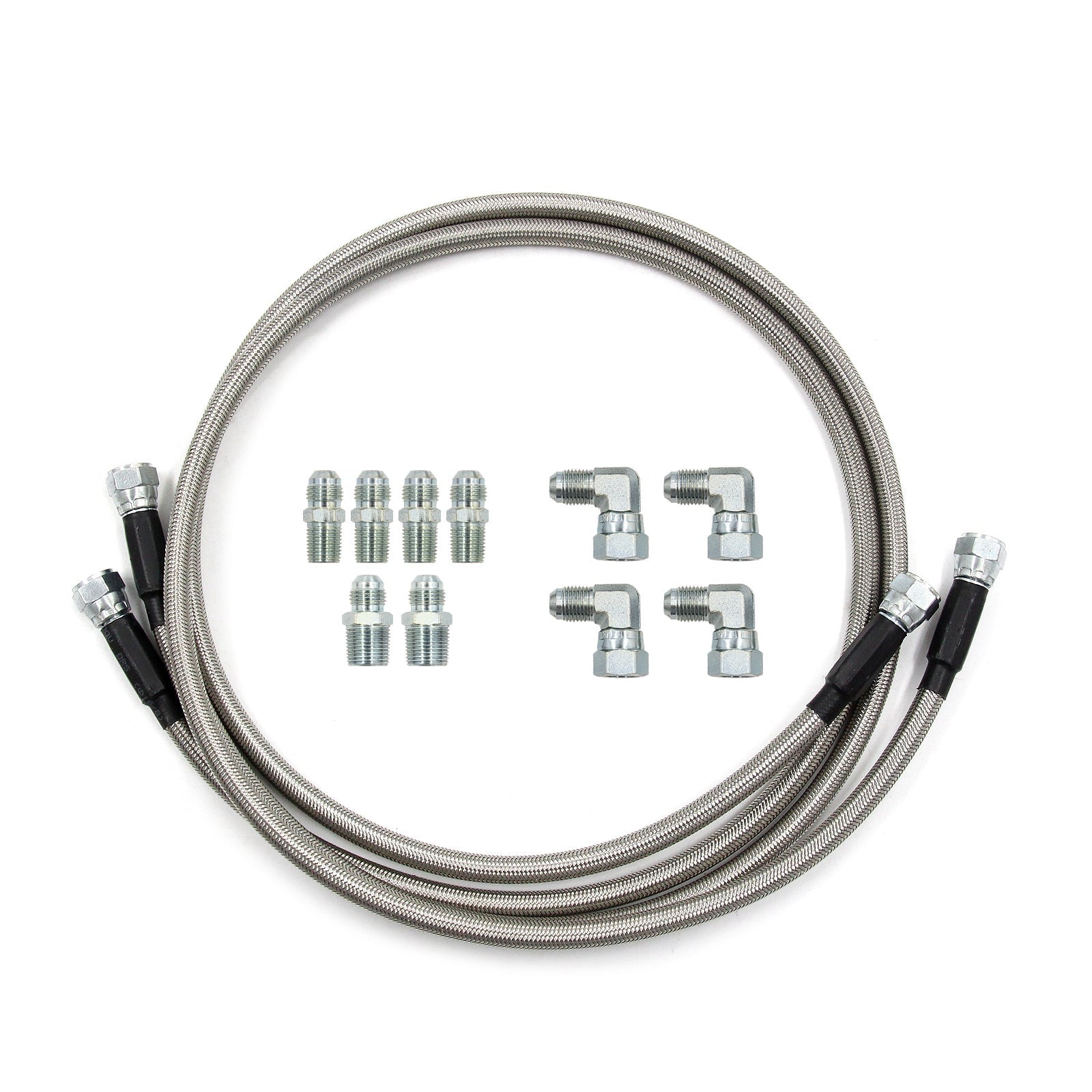 TH350 700R4 TH400 52" Dĺžka hadicových potrubí chladiča prevodovky z nerezovej ocele