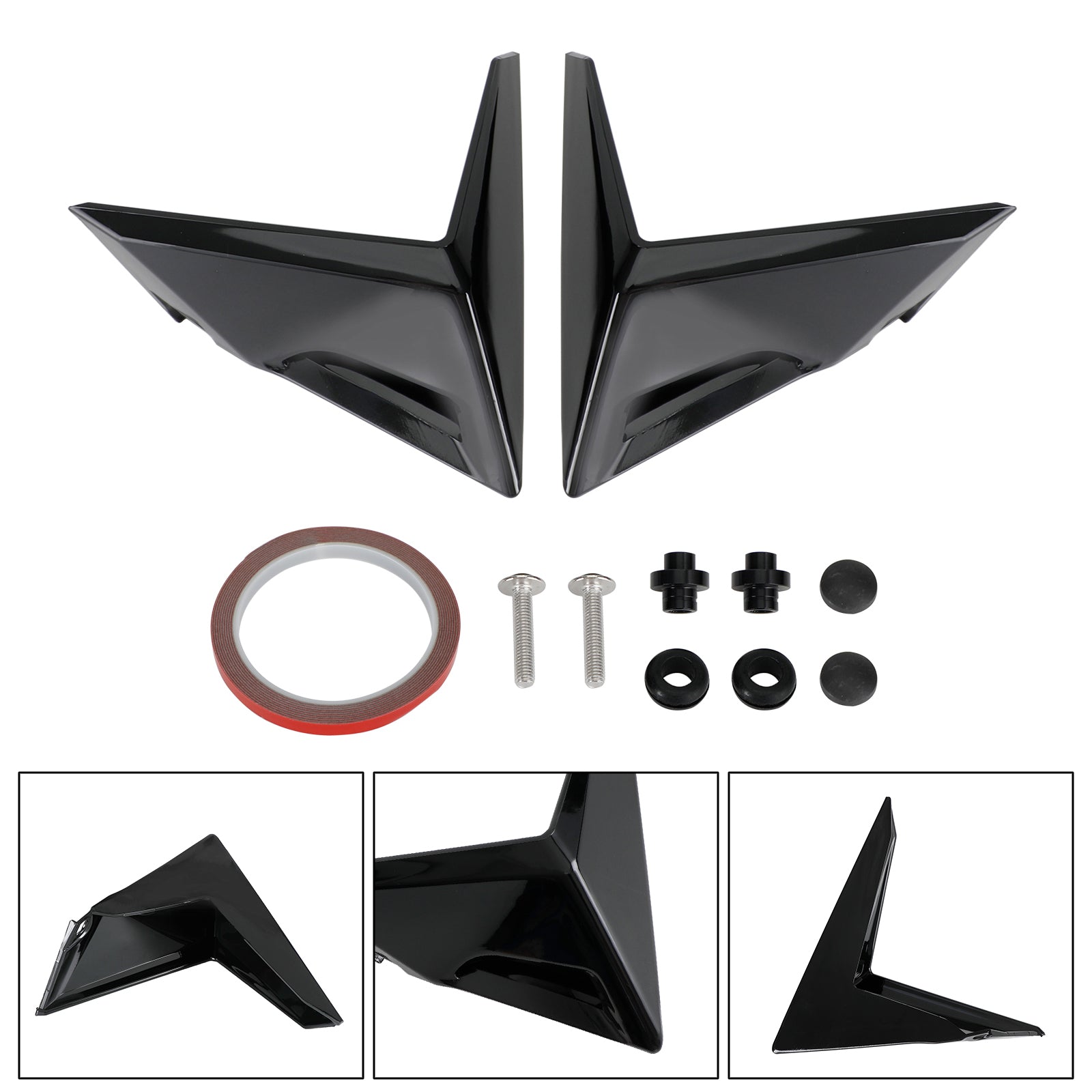 Honda Forza 750 2021-2022 Bovenkuip Zijvleugeldeflector Winglets