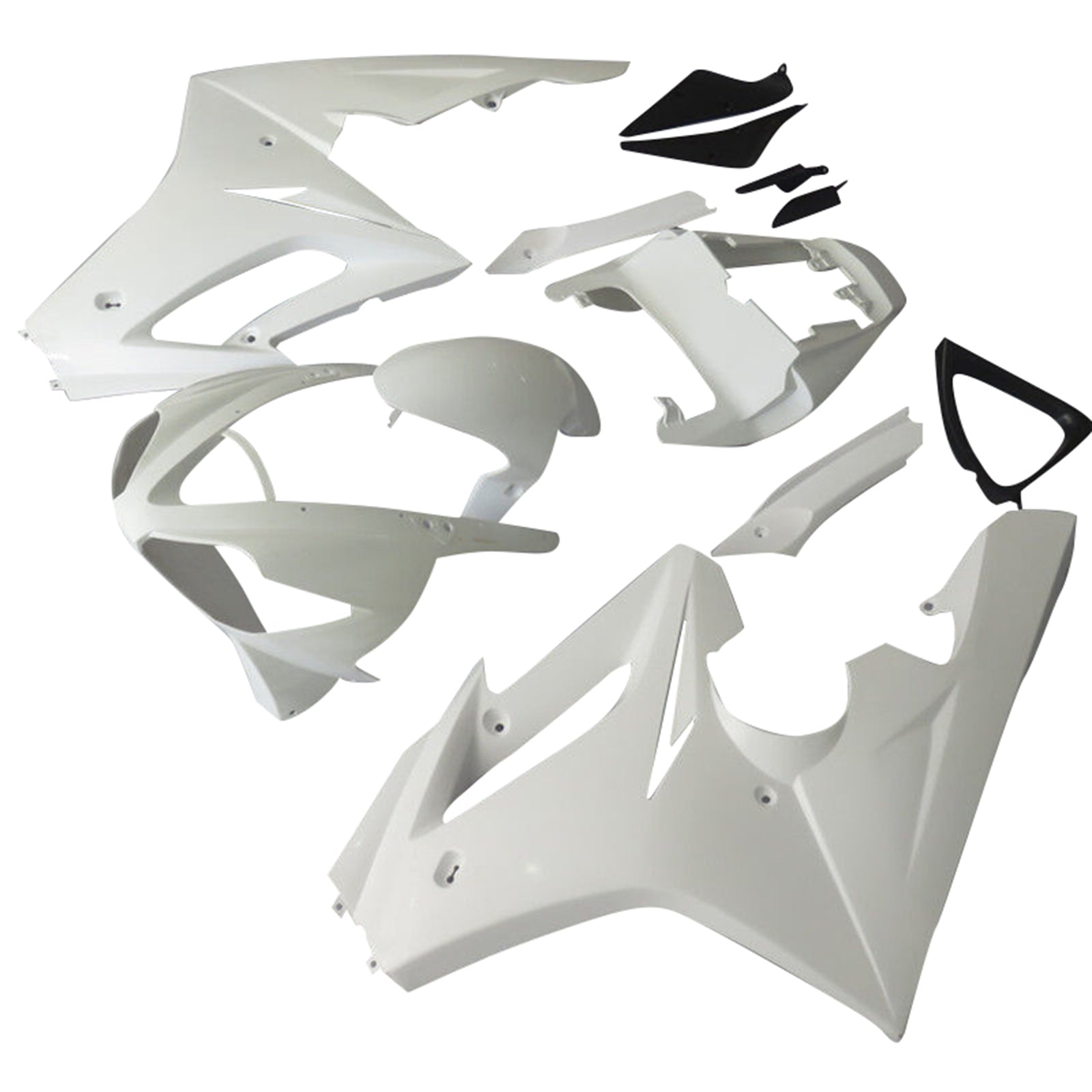 Triumph Daytona 675 2006-2008 Fairing Injection Omålad