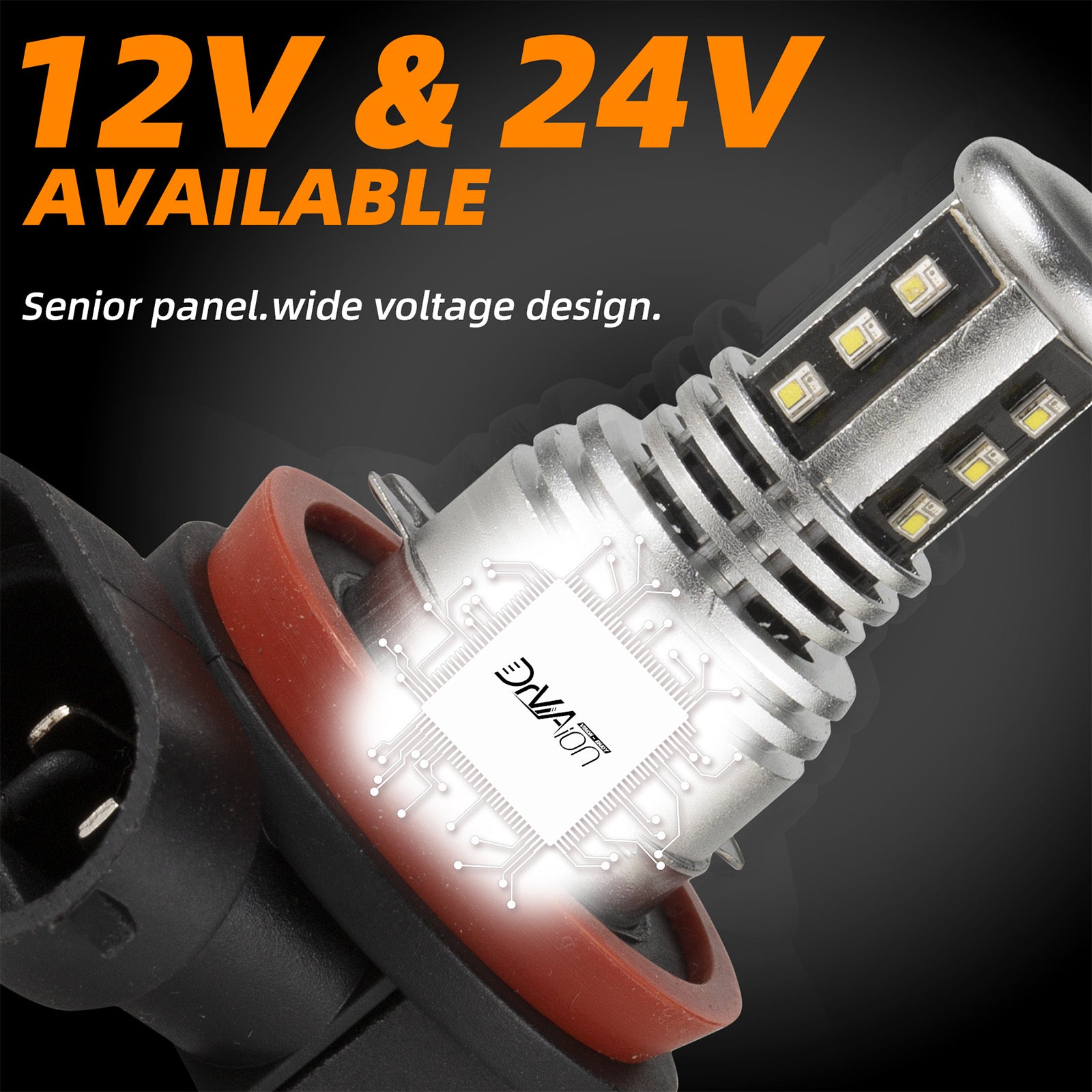 Luz de nevoeiro LED H8/H9/H11
