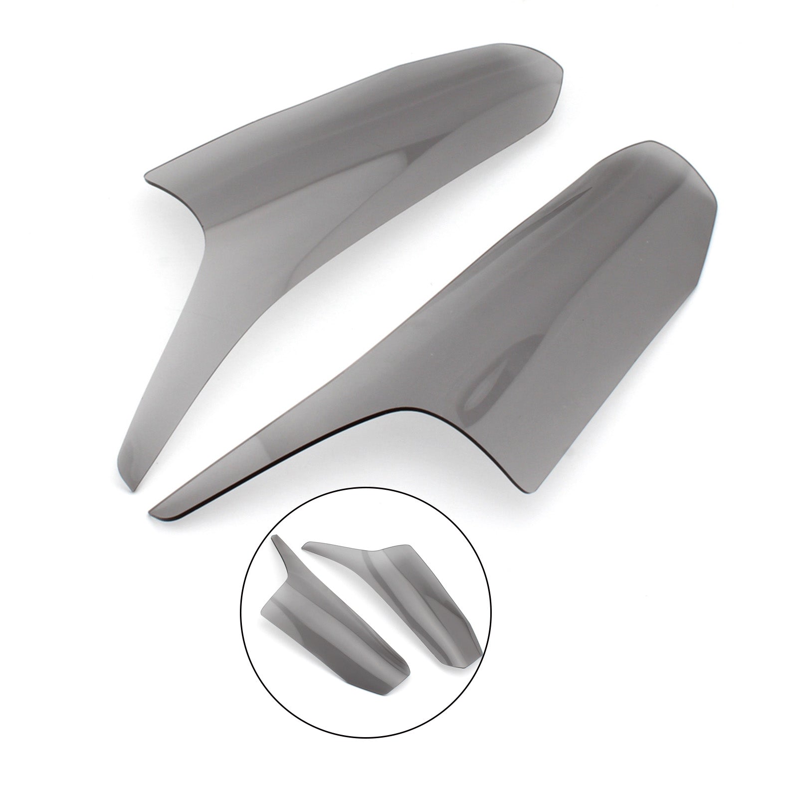 Voorlamp Lens Koplamp Lens Bescherming Fit Voor Honda Cbr650R 2019-2021 Rook Generiek