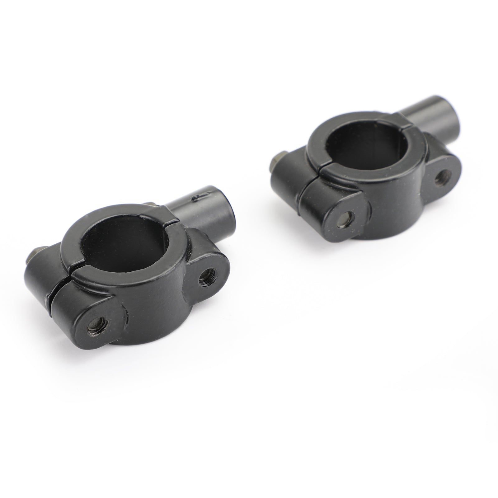 7/8 '' Motorcykelstyrningsspegel Adapterklämmonansfästet 8mm CW Aluminium Generic