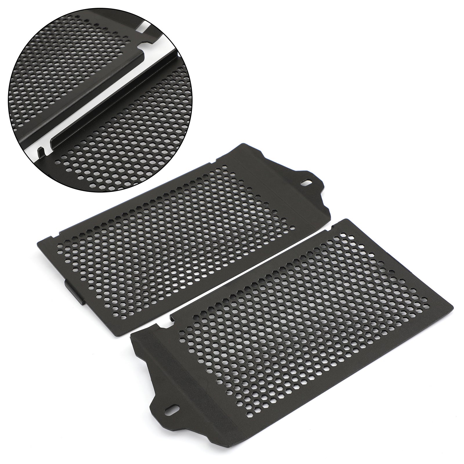 Associez la garde de radiateur en aluminium noir pour BMW R1200GS LC/Adventure 2013-2019 générique