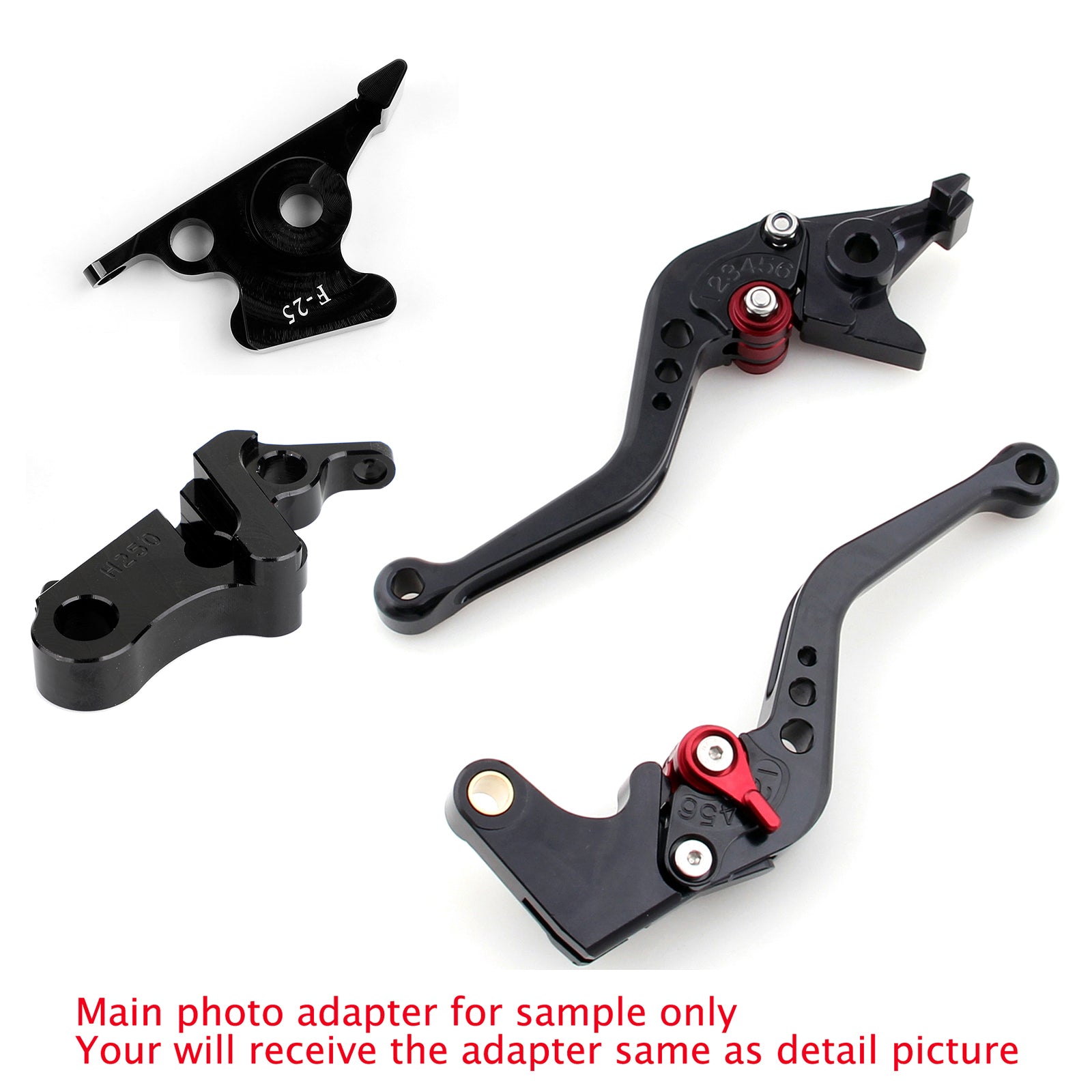 Short Clutch Brake Lever fit for Honda CBR500R/CB500F/X 19-21 CBR300R 19-21