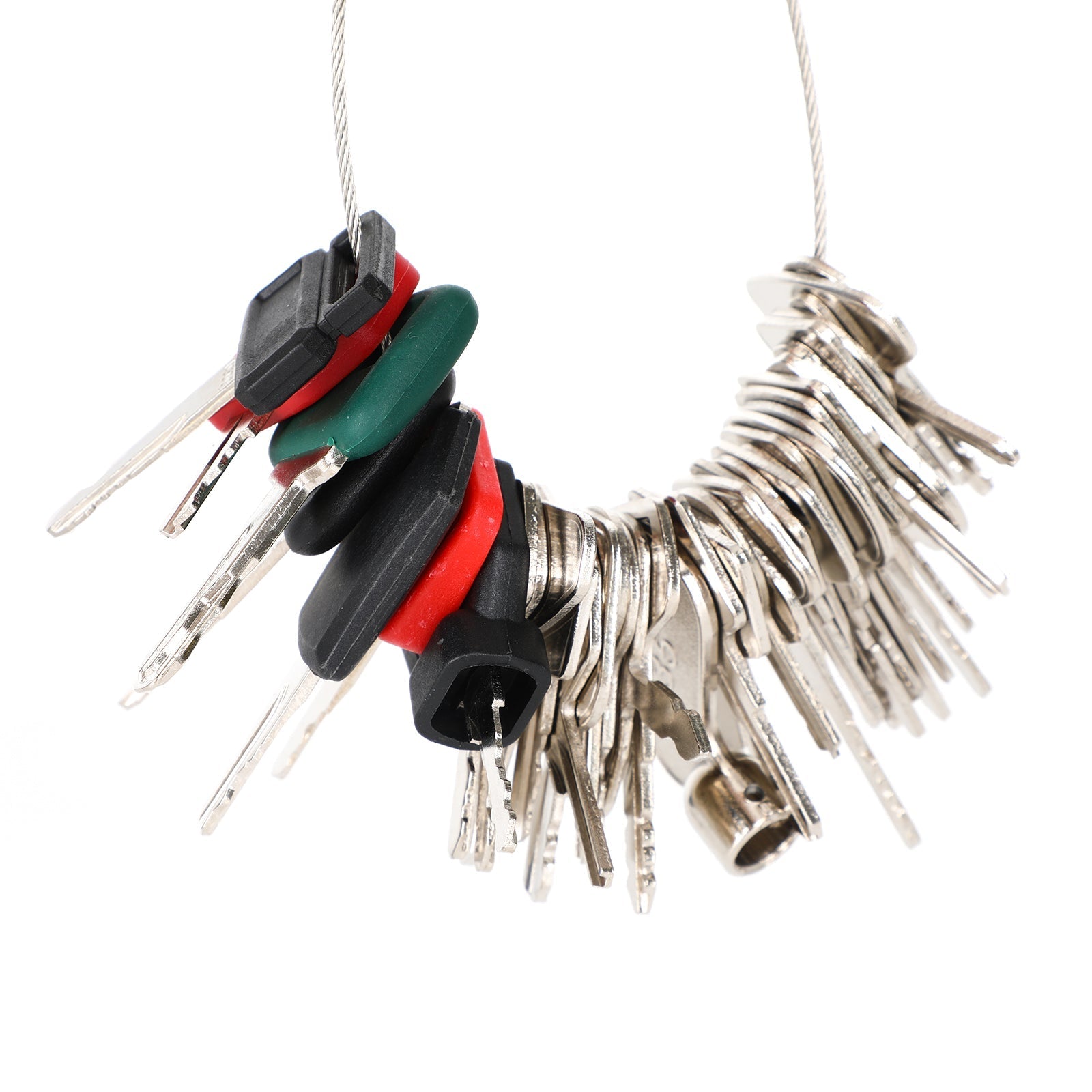 Jeu de clés de contact pour matériel de construction lourd, 42, pour boîtier KOMATSU JD JCB Kubota