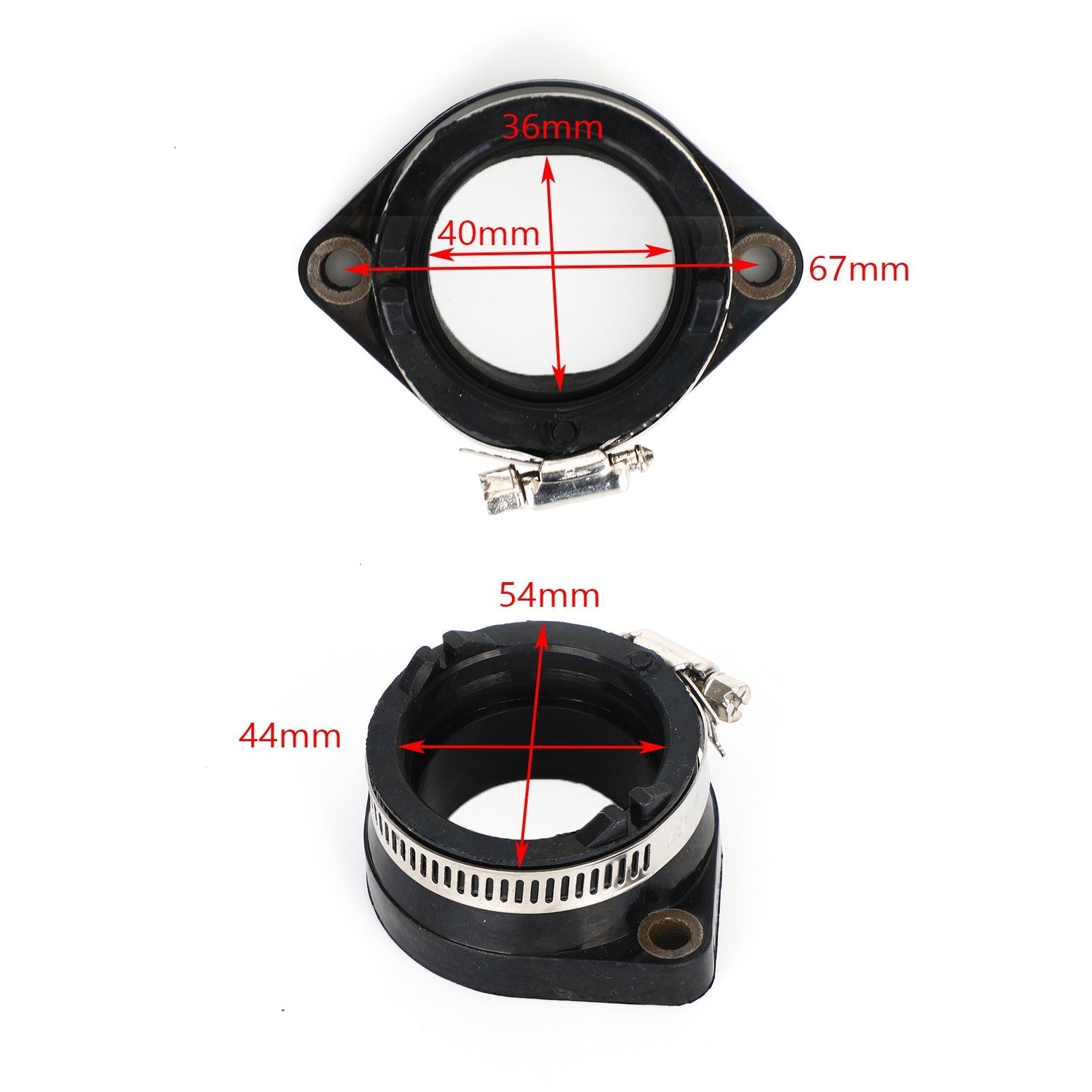 Príjmové potrubie karburátora pre topánku pre Kawasaki KLR650 KL650 Tengai 1987-2018