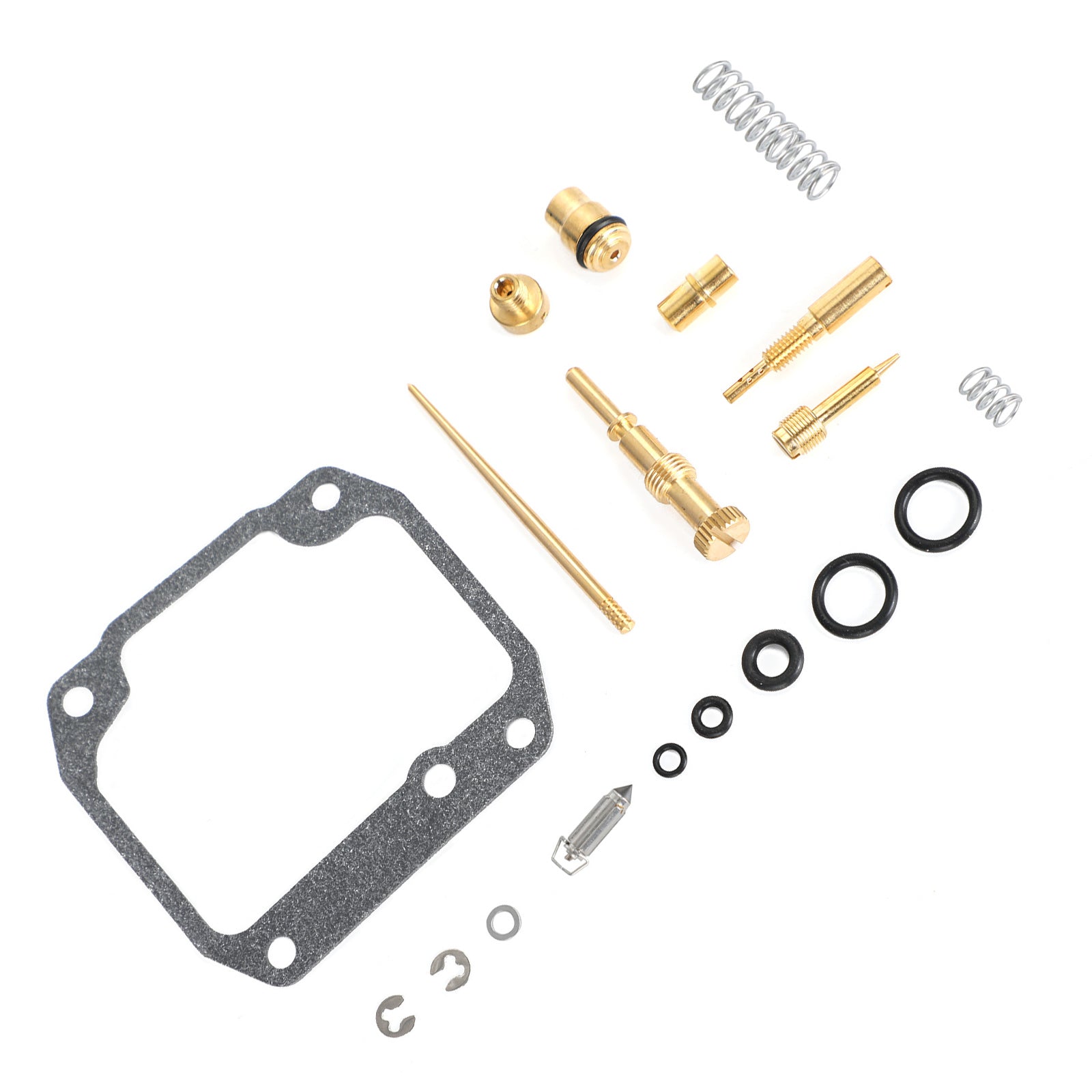 Kit de reconstrucción de carburador compatible con Suzuki Quadrunner 160 LT160E 2x4 1989-1992 genérico