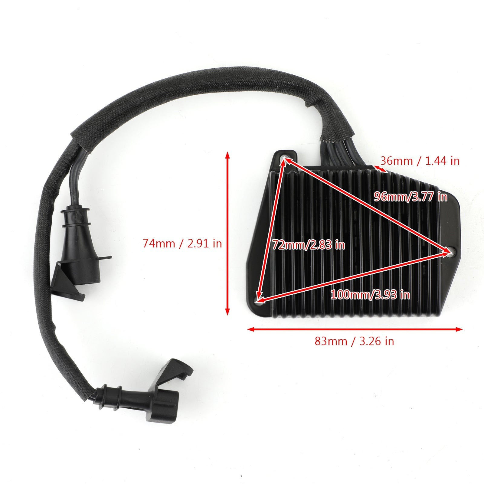 Spanningsregelaar Gelijkrichter voor Buell XB12R Firebolt XB12XT Ulysses XB9SX 08-10 Generiek
