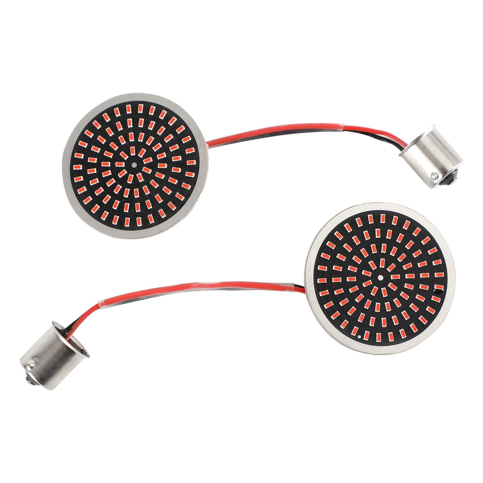 Luz LED de intermitente 1156, lámpara insertada para Softail Touring Dyna Sportster