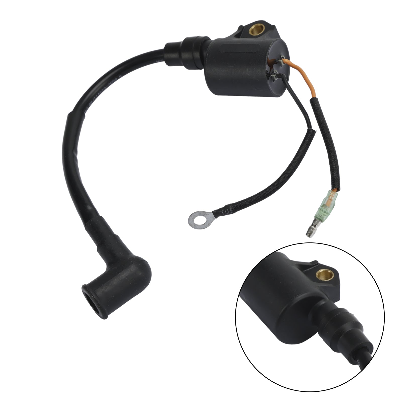 Tändspole passform för Yamaha 2HP 2 MSH 2B MHS 2C 95-02 MHS 2010 6A1-85570-00