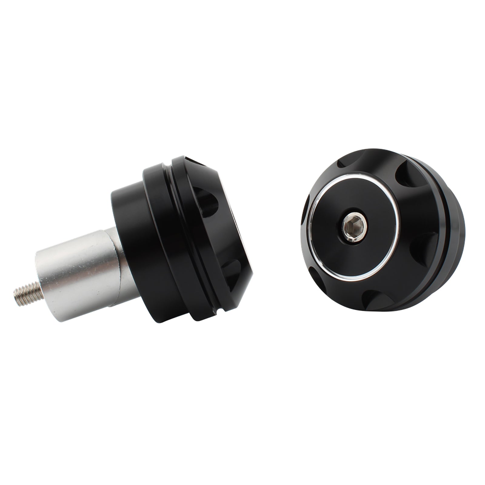 Slider de roda do protetor do garfo do eixo dianteiro ajuste-preto para BMW R Nine T R9T 20-21