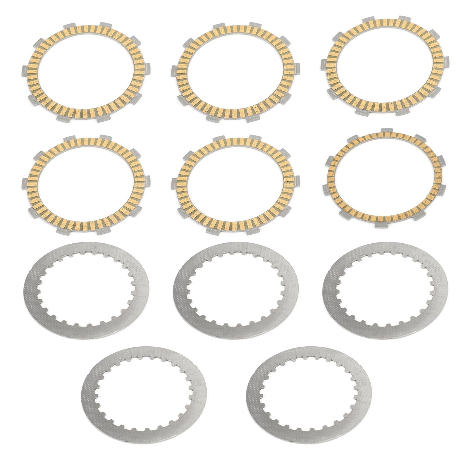 Kit d'embrayage en acier & Plaques de friction pour Honda NT NV VRX 400 Steed 400 1983-2002 Generic