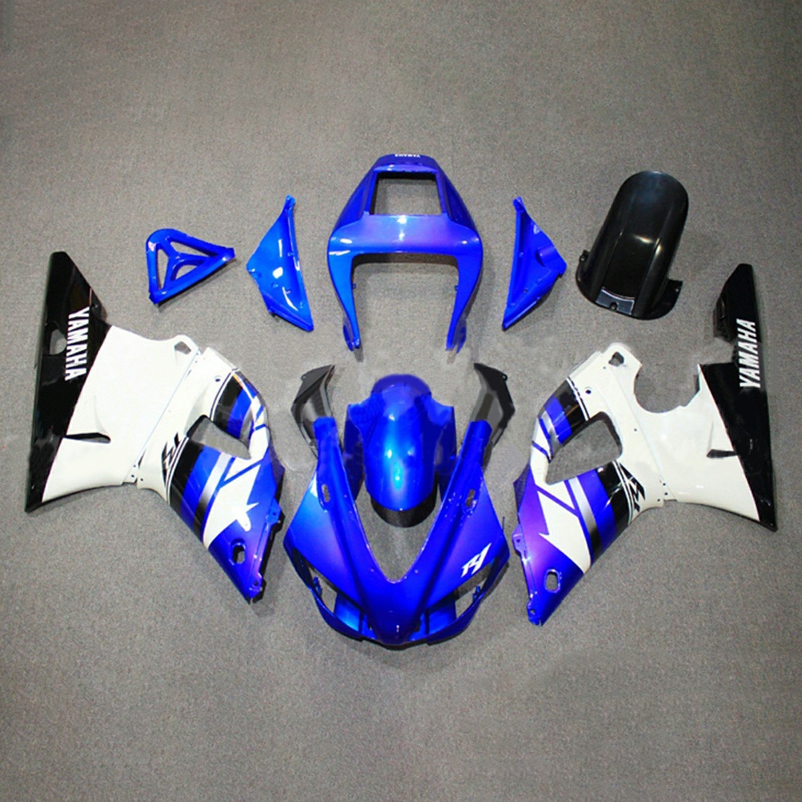1998-1999 Yamaha YZF 1000 R1 Kit de carenado de inyección Carrocería Plástico ABS#114