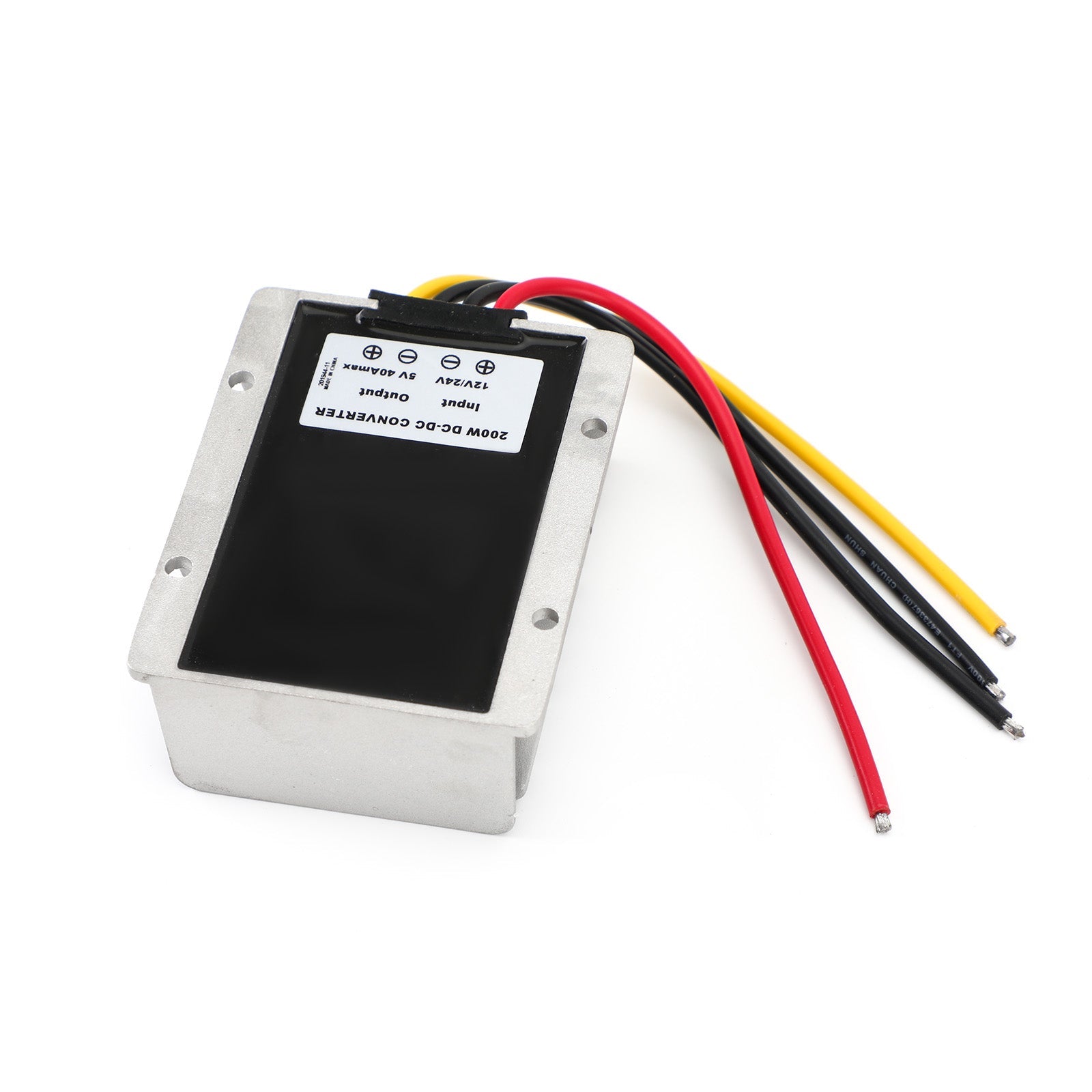 Vodotesný 12 V/24 V až 5 V 40A 200 W Krok nadol