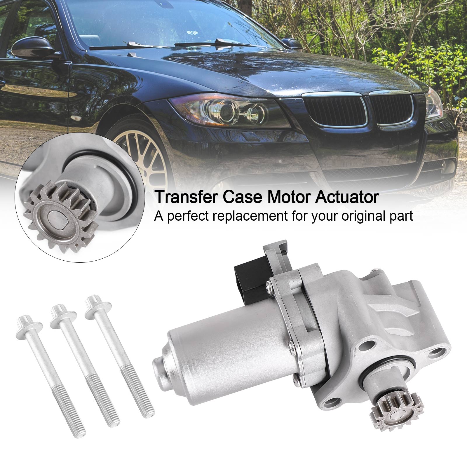 Actionneur de moteur de cas de transfert pour BMW Série 3 Série 328i XDrive 3.0L 27107546671
