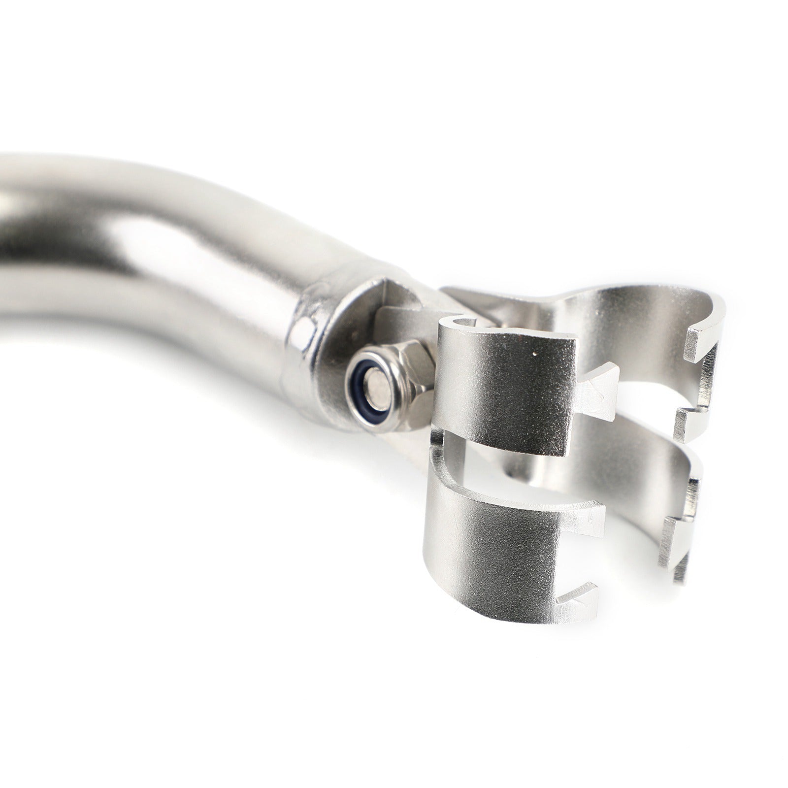 Strieborný valcový havarijný chránič motora pre BMW R1250GSA 2018-2021 Generic