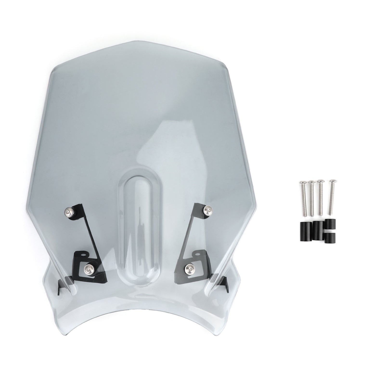 ABS Plastic Motorcykel vindrutan vindruta för Honda CB125R CB300R 2018-2019 Generisk