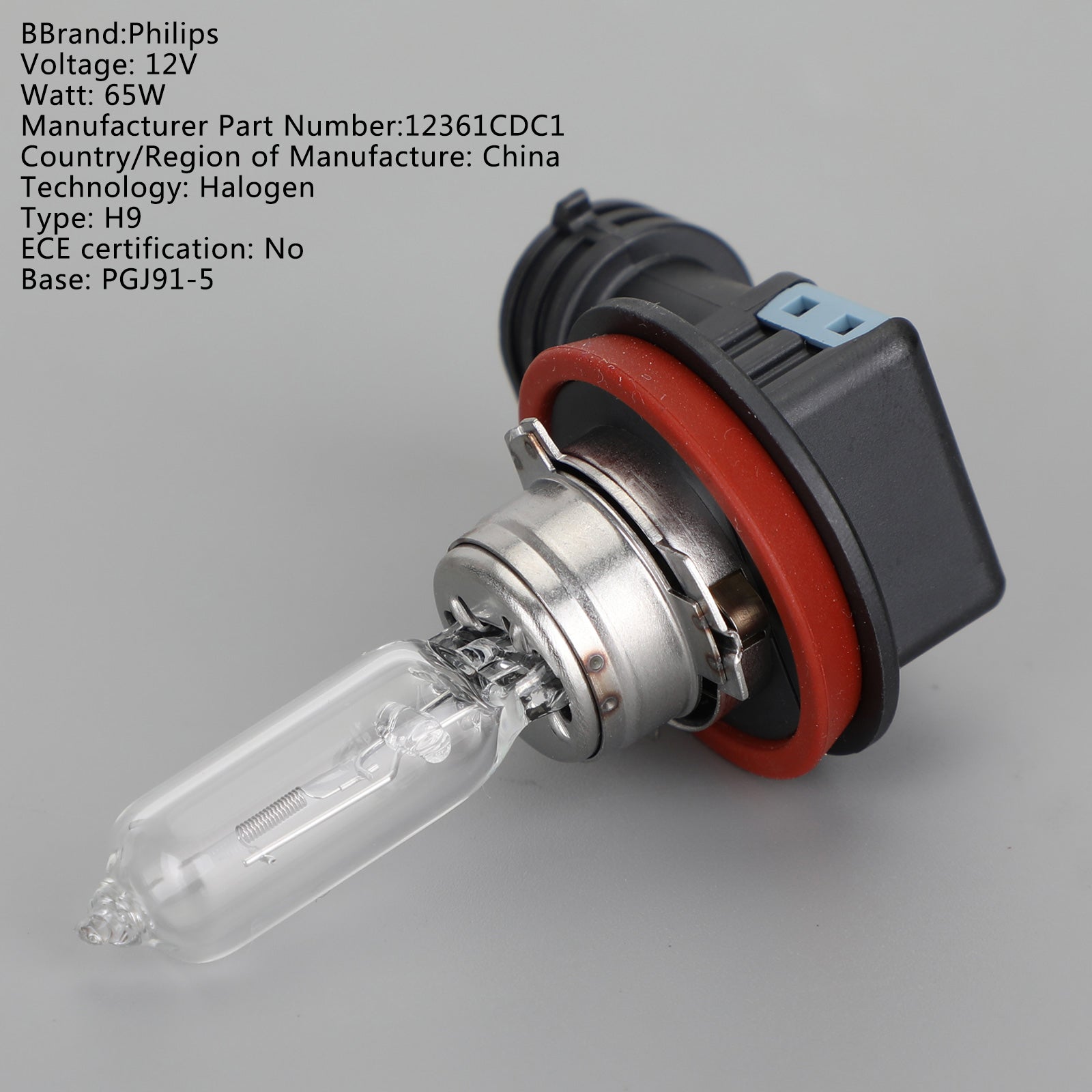 H9 pre Philips Coredrive Halogénové svetlomet 12361CDC1 12V 65W PGJ91-5 GENERIC