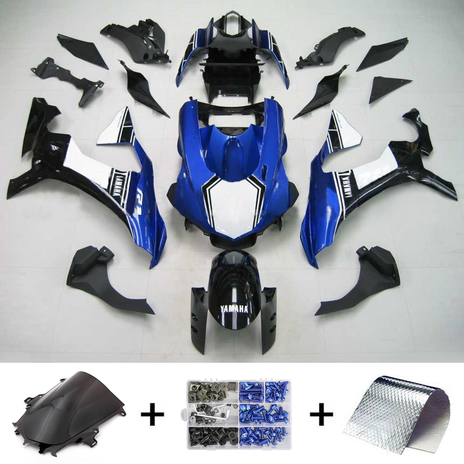 Kit de carénage Yamaha YZF 1000 R1 2015-2019 générique