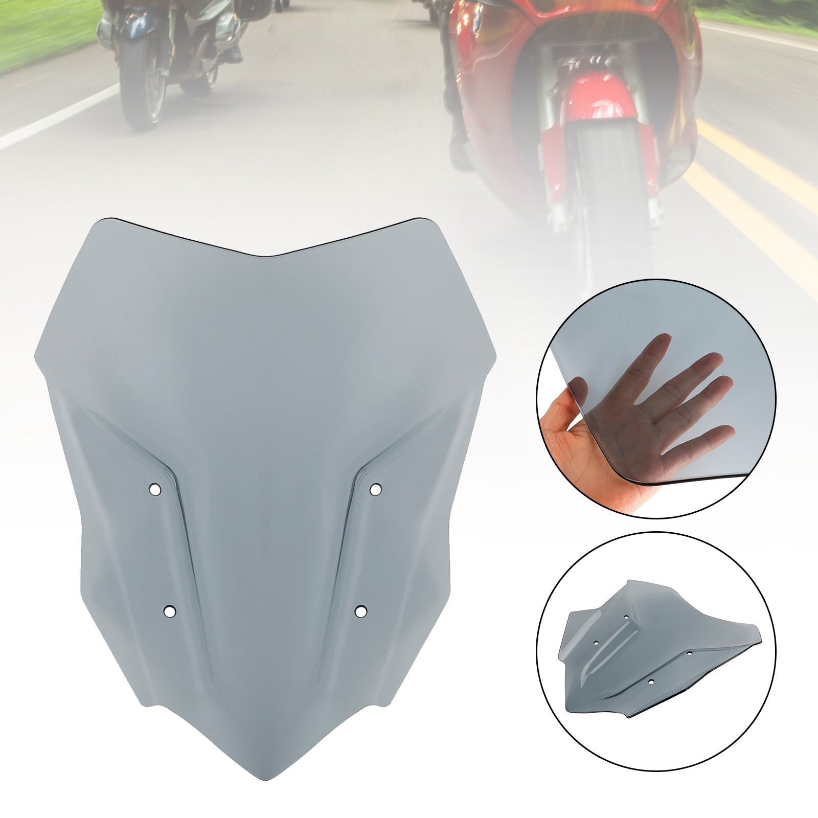 Parabrisas de motocicleta ABS BMW S1000XR 2015-2019