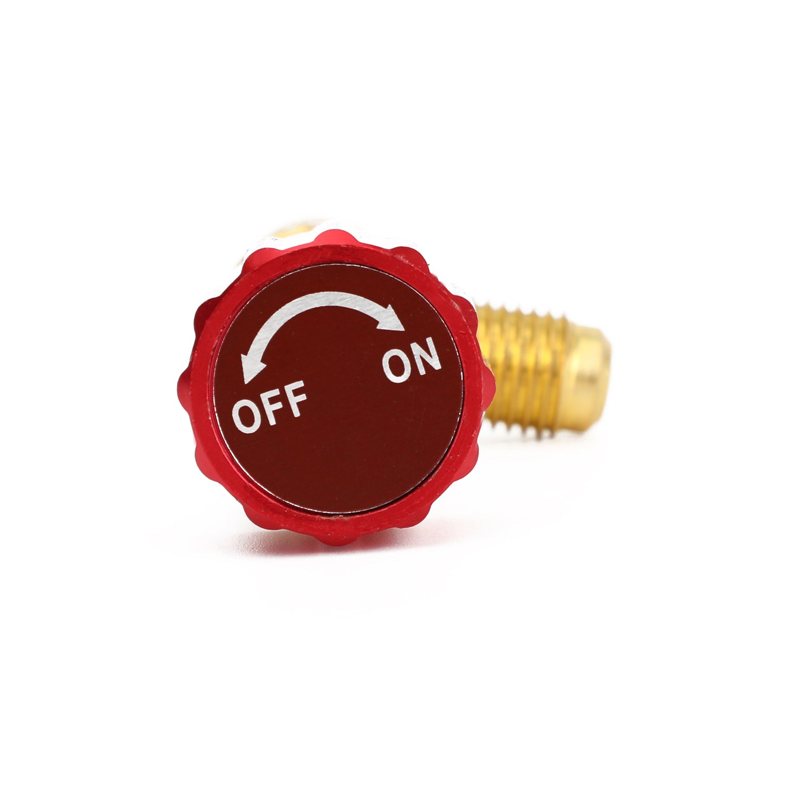 R410A kylpåfyllningsventiladapter 1/4" SAE-hane till 5/16" SAE Famale