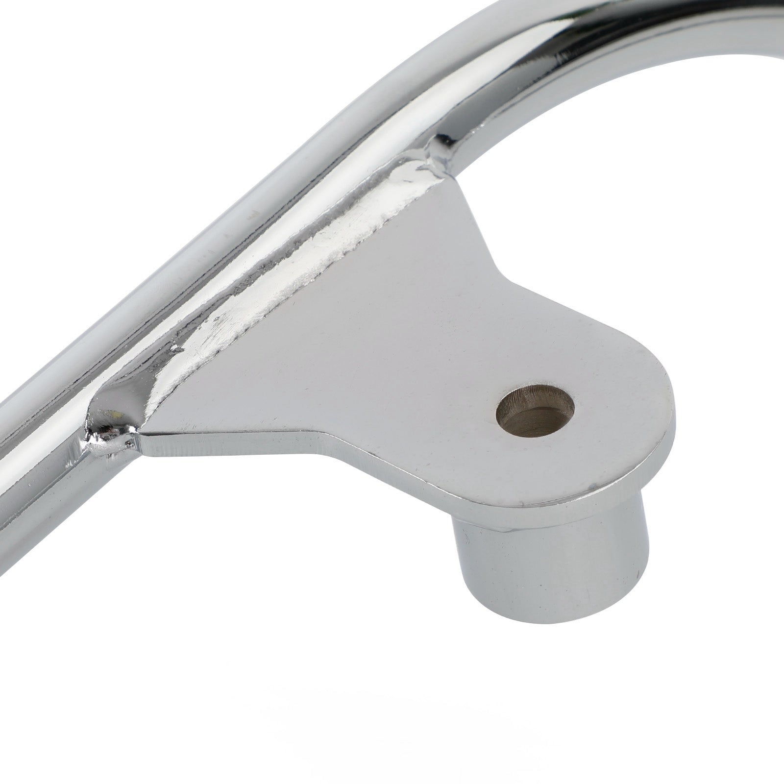 Alça de passageiro Chrome Pega a barra traseira para Kawasaki Z650 RS Z650RS 2021-2023 FedEx Express genérico