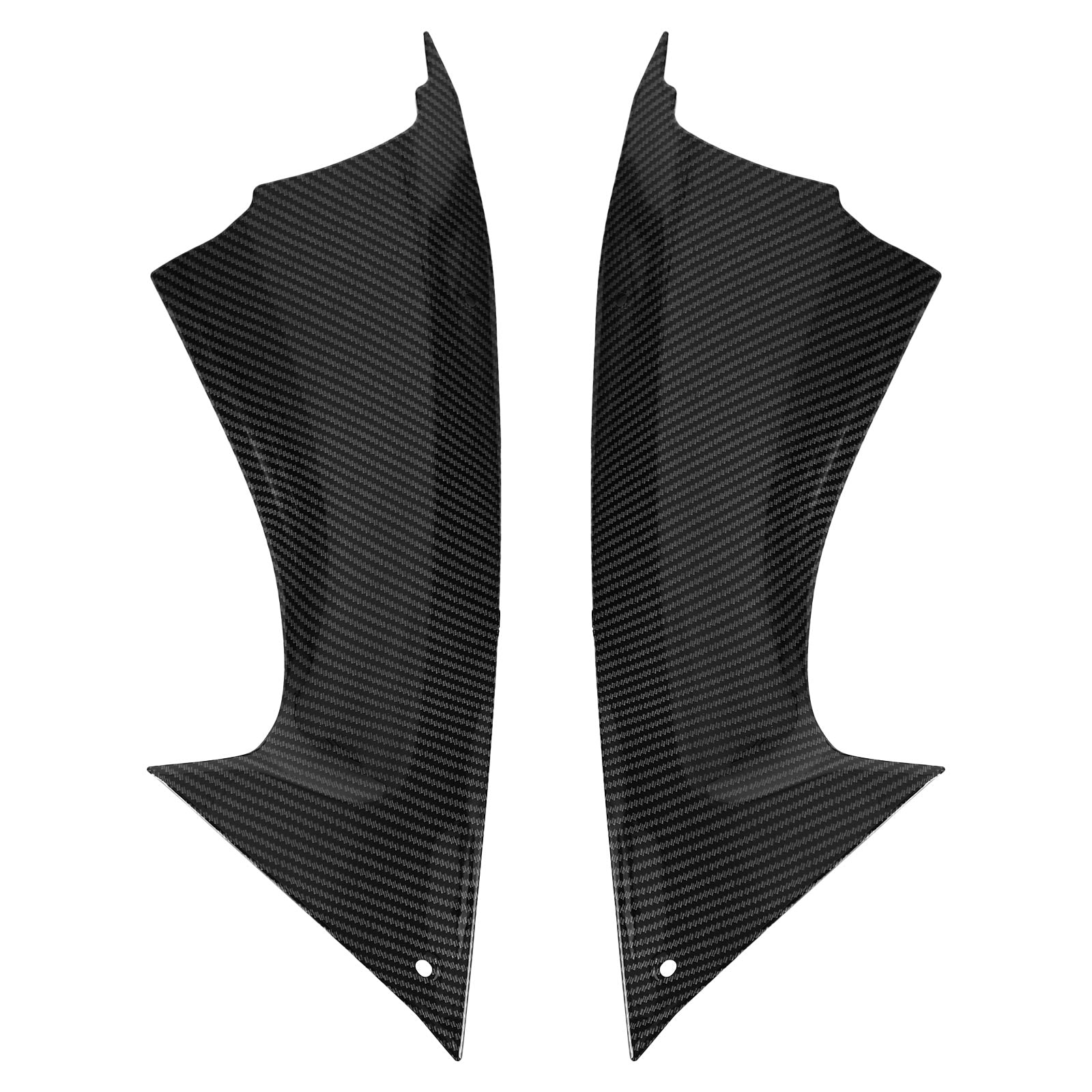 Painel de tampa lateral do tanque de gás Co capuz de carenagem para Yamaha yzf yzfr6 r6 2008-2014 carbono genérico