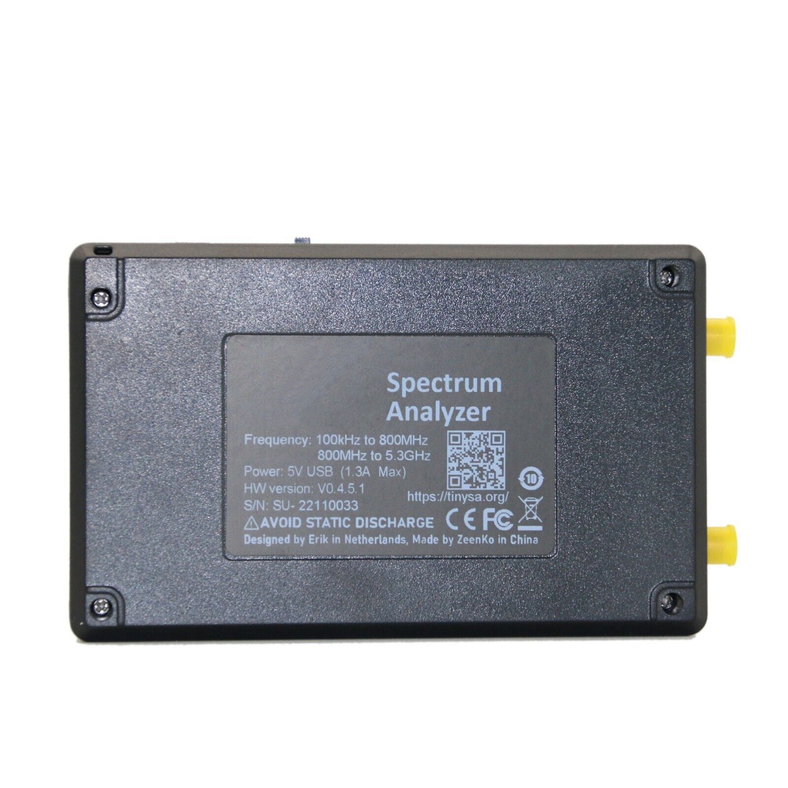 Ručný spektrálny analyzátor pre TinySA ULTRA 3.95" Dotyková obrazovka + batéria