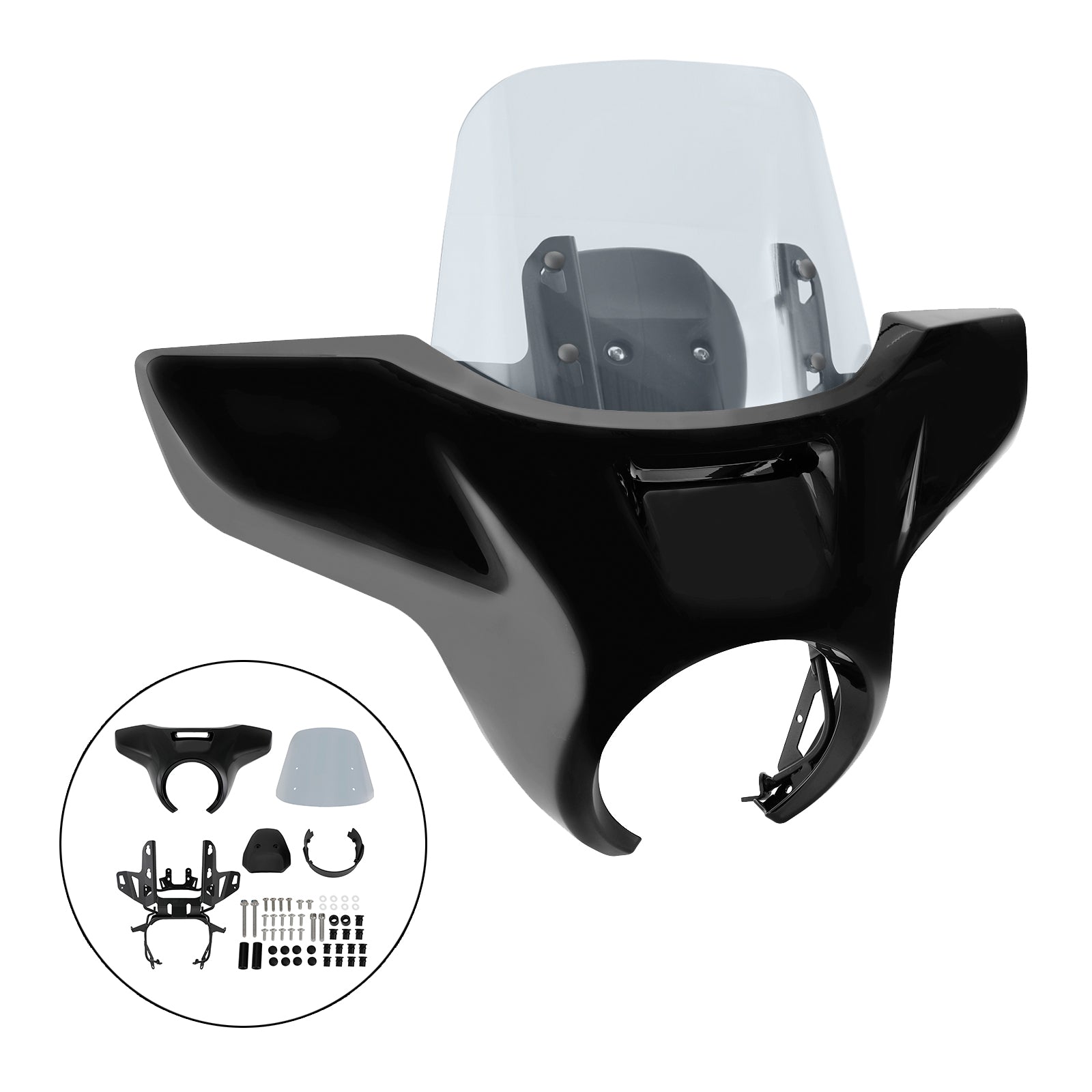 ABS Motocyklové čelné sklo čelného skla vhodné pre Honda CM1100 2021-2022 FedEx Express