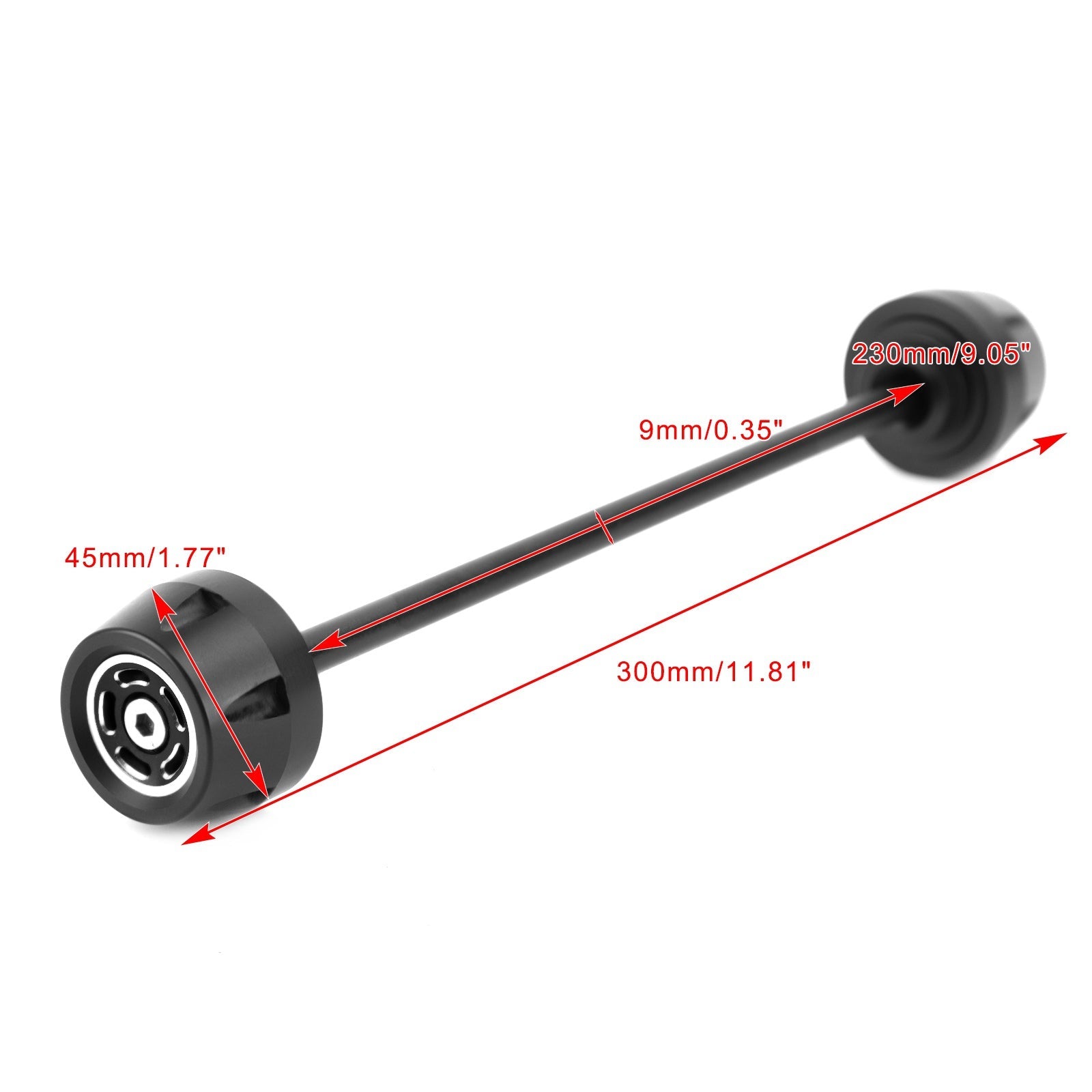 Areyourshop – bobines de broche avant, curseur de roue adapté à Ducati Scrambler Sixty2 Classic Icon générique