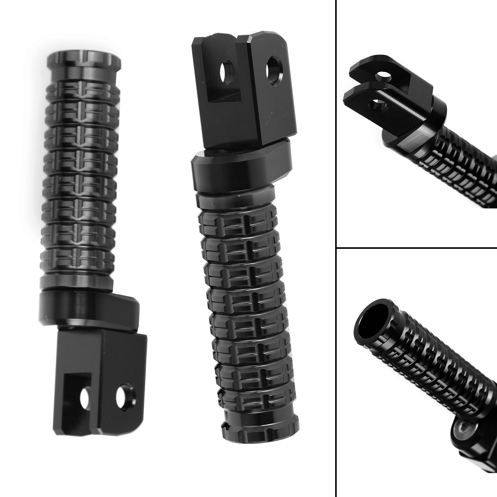 Front Footrests Foot Peg for Triumph Street Triple 765/R/S 1200 RR/RS 675/R/RX Generic