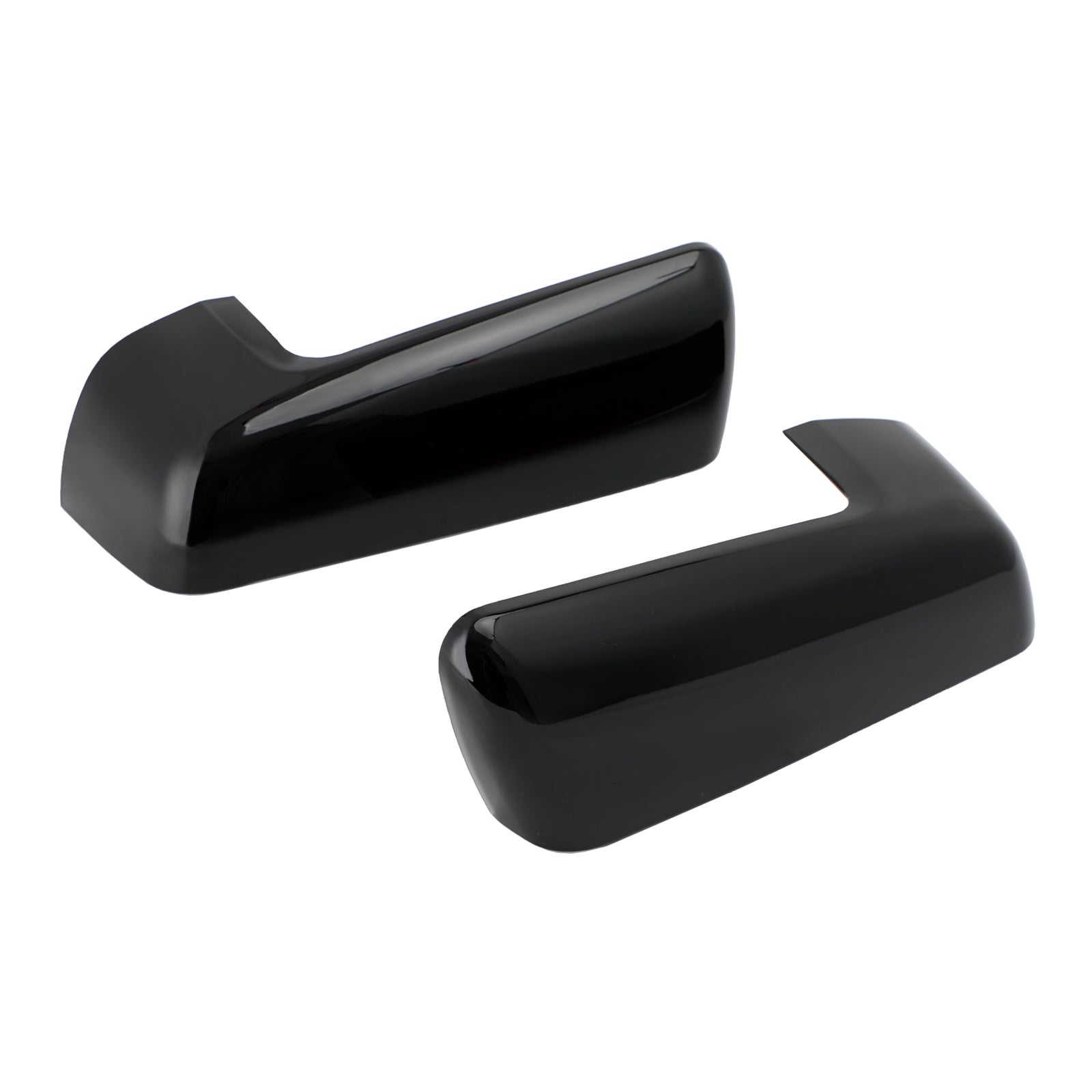 2019-2022 Chevy Chevrolet Silverado 1500 Gloss Black Mirror Cap Cover Tin