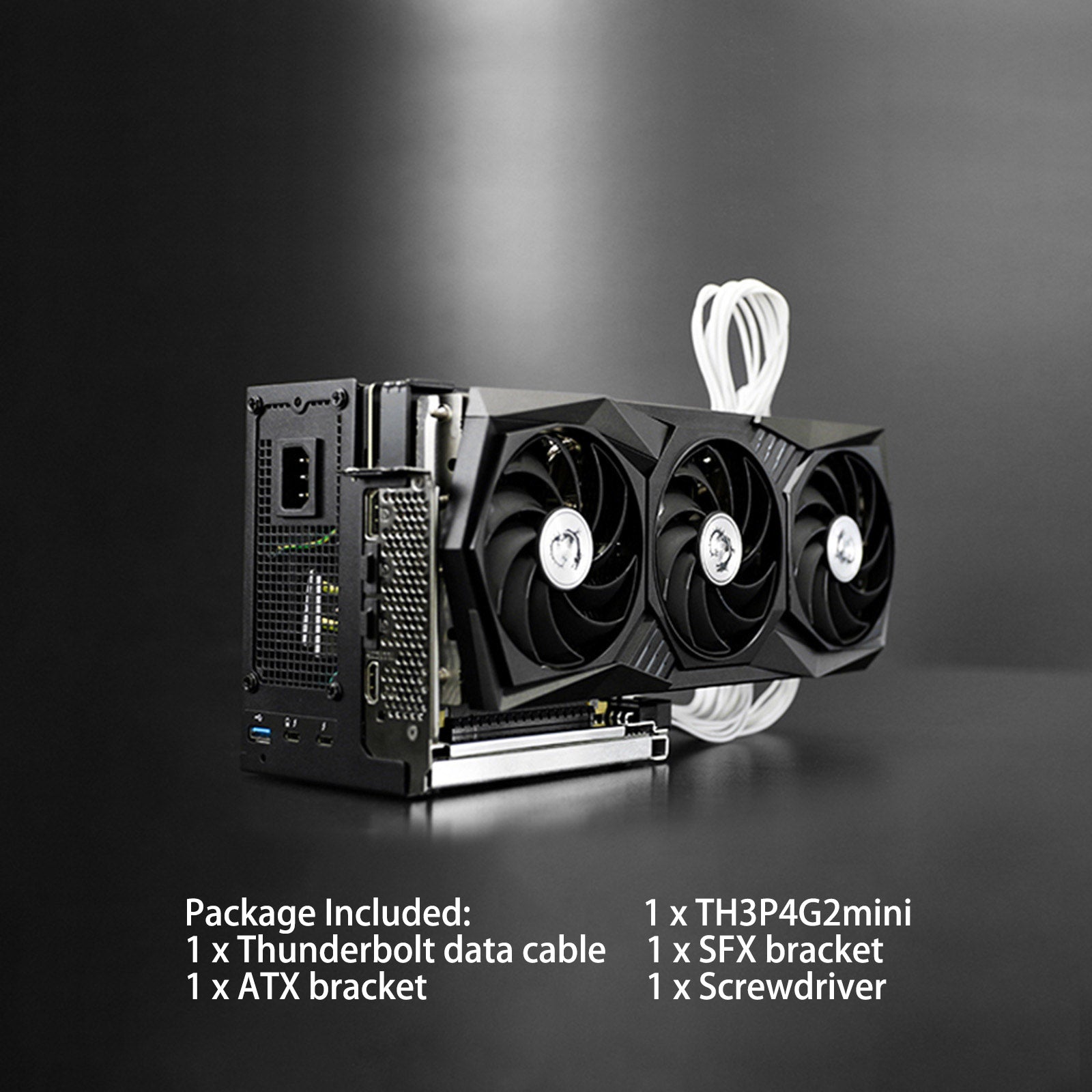 Thunderbolt 3 4 puertos TH3P4G2 mini USB3.0 tarjeta gráfica soporte extendido