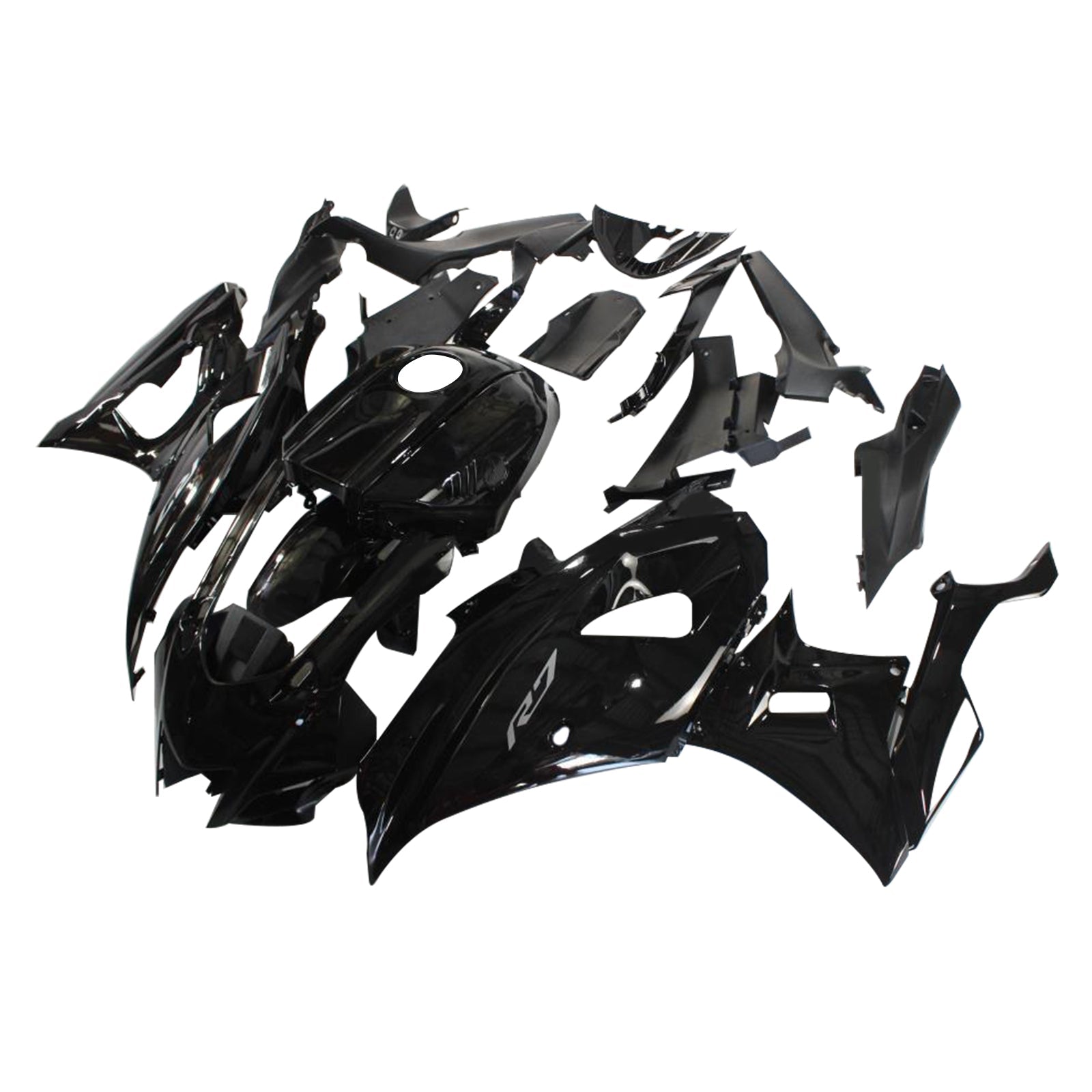 Kit de carénage Yamaha YZF-R7 2021-2024, carrosserie en plastique ABS