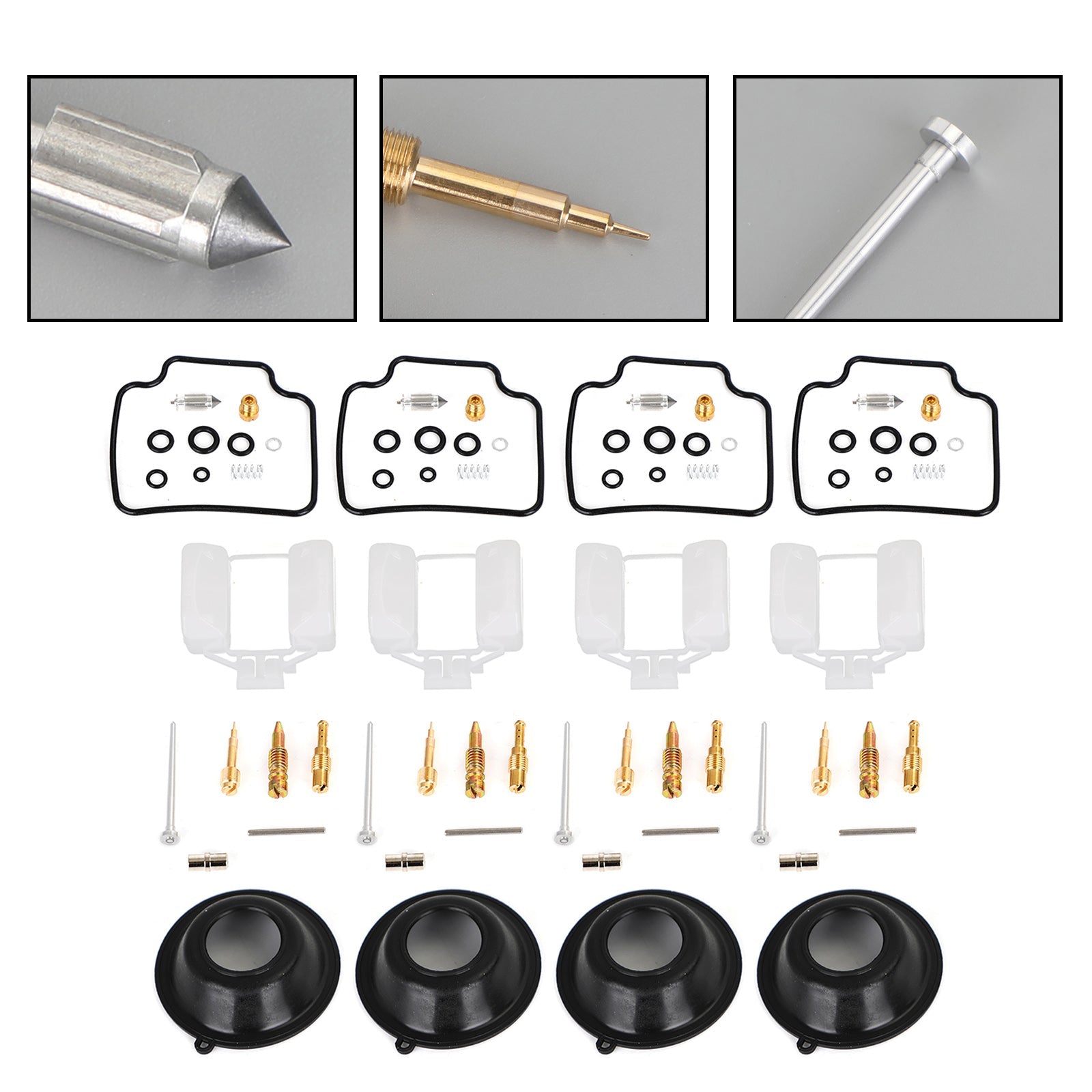 Motorcarburateur Carb Rebuild Kit geschikt voor Honda NC36 CB400FOUR Generiek
