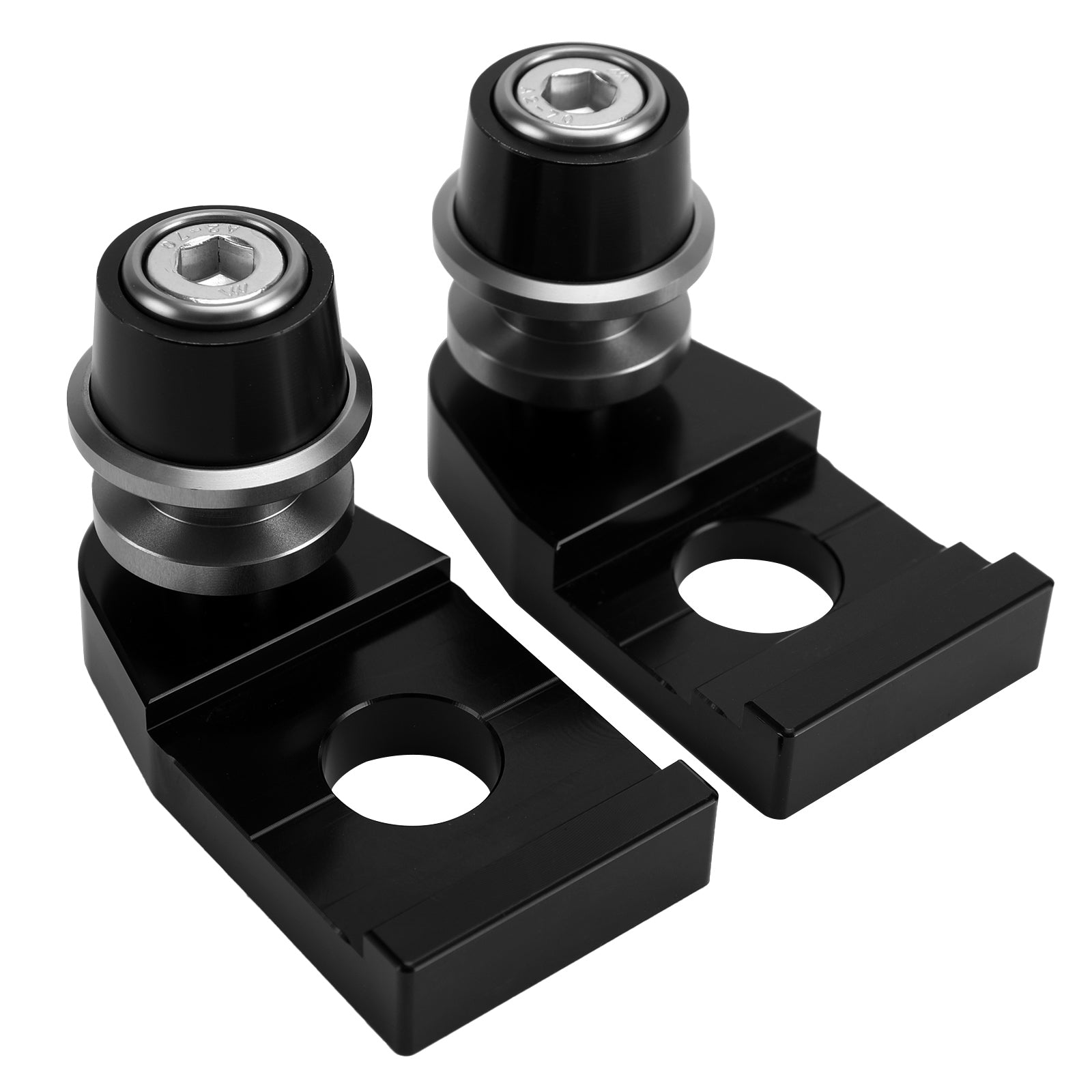 CNC Chain Adjuster Block With Stand Spool For YAMAHA TENERE 700/XTZ700 2019-2021