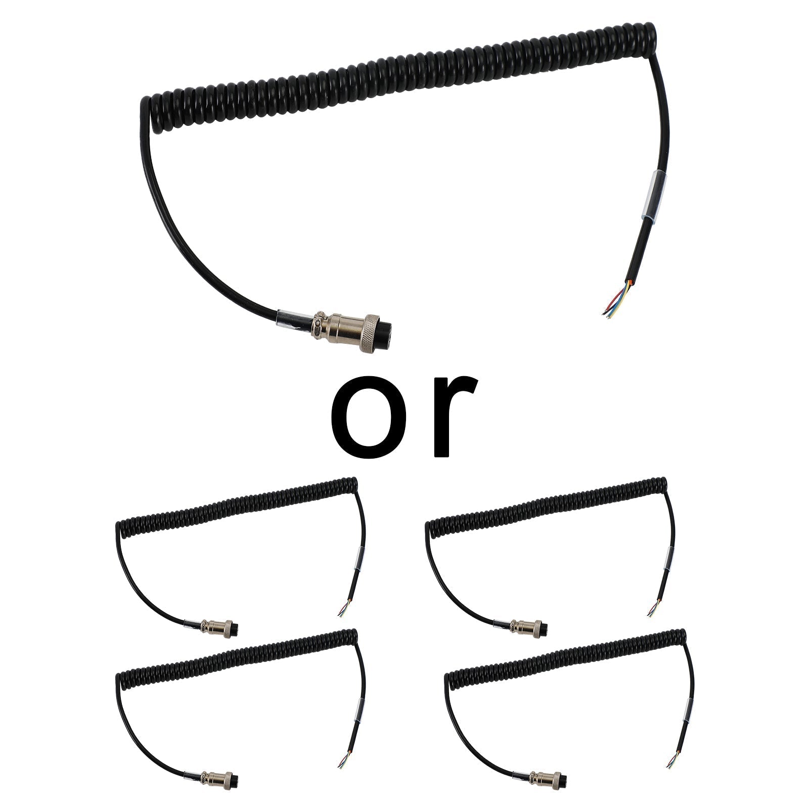 1 PCS Radio Speaker Mic Microphone 4pin Cable for PR550 PR3100 Car Walkie Talkie