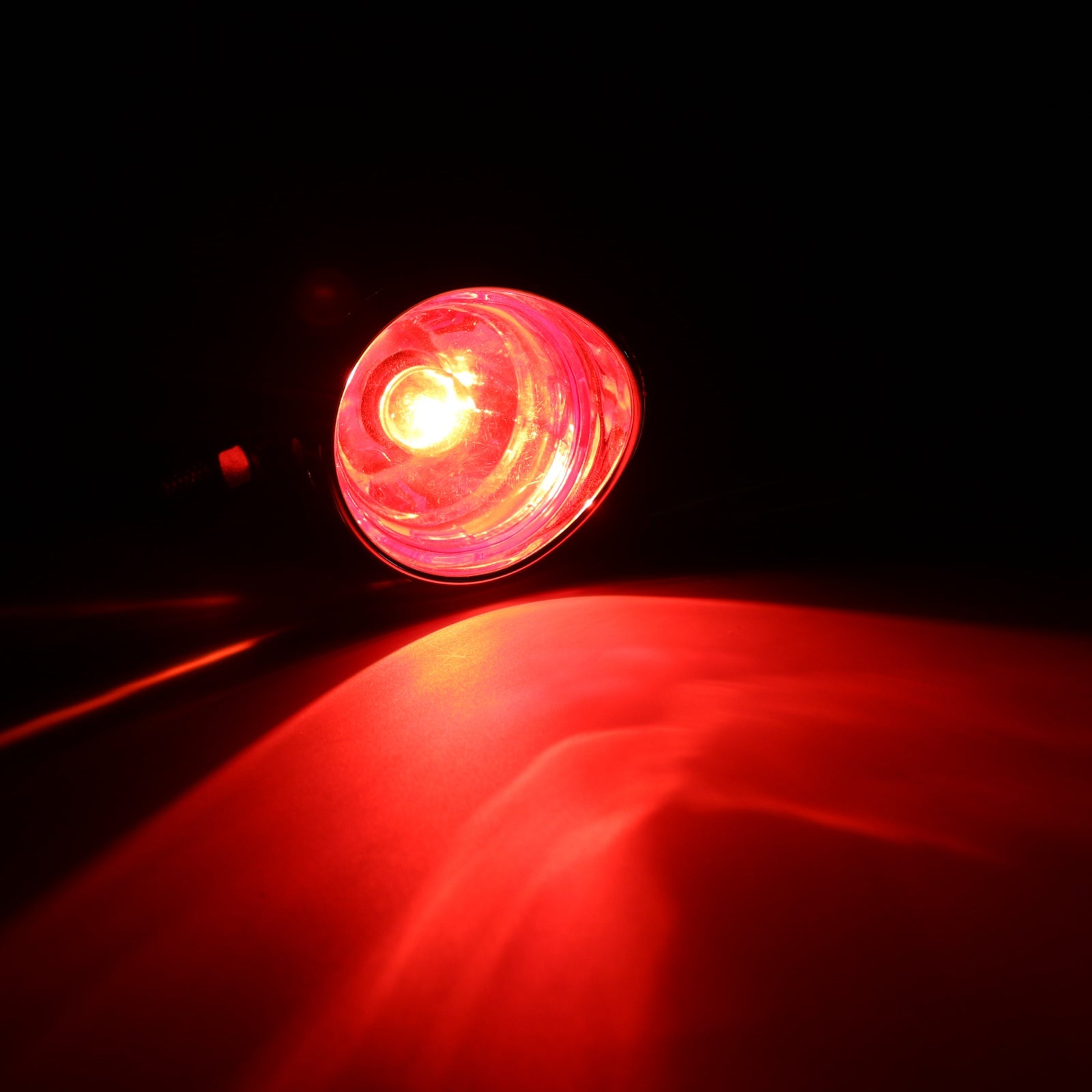 Universal Motorcykel bakre registreringsskylt bromsa enstaka bakljus passar Harley generisk