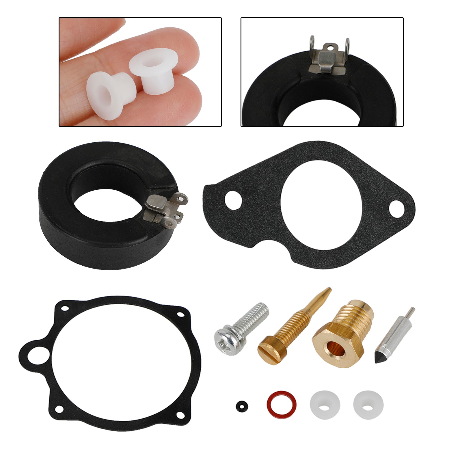 Kit de réparation de carburateur compatible avec les moteurs hors-bord Yamaha 25 CV et 30 CV (réf. 689-).W0093-00
