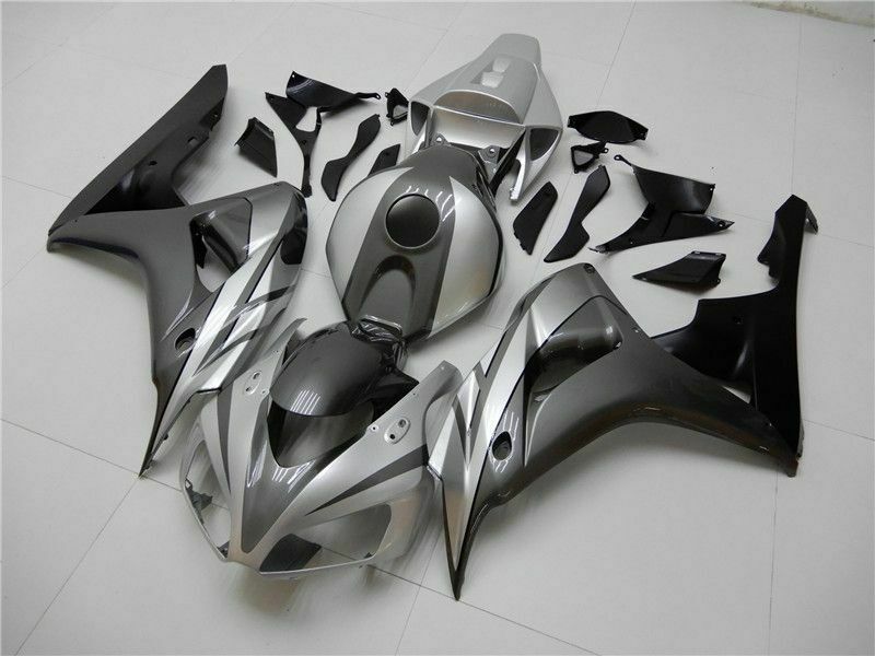 2006-2007 Honda CBR1000 Amotopart Kåpa Svart&Grått kit