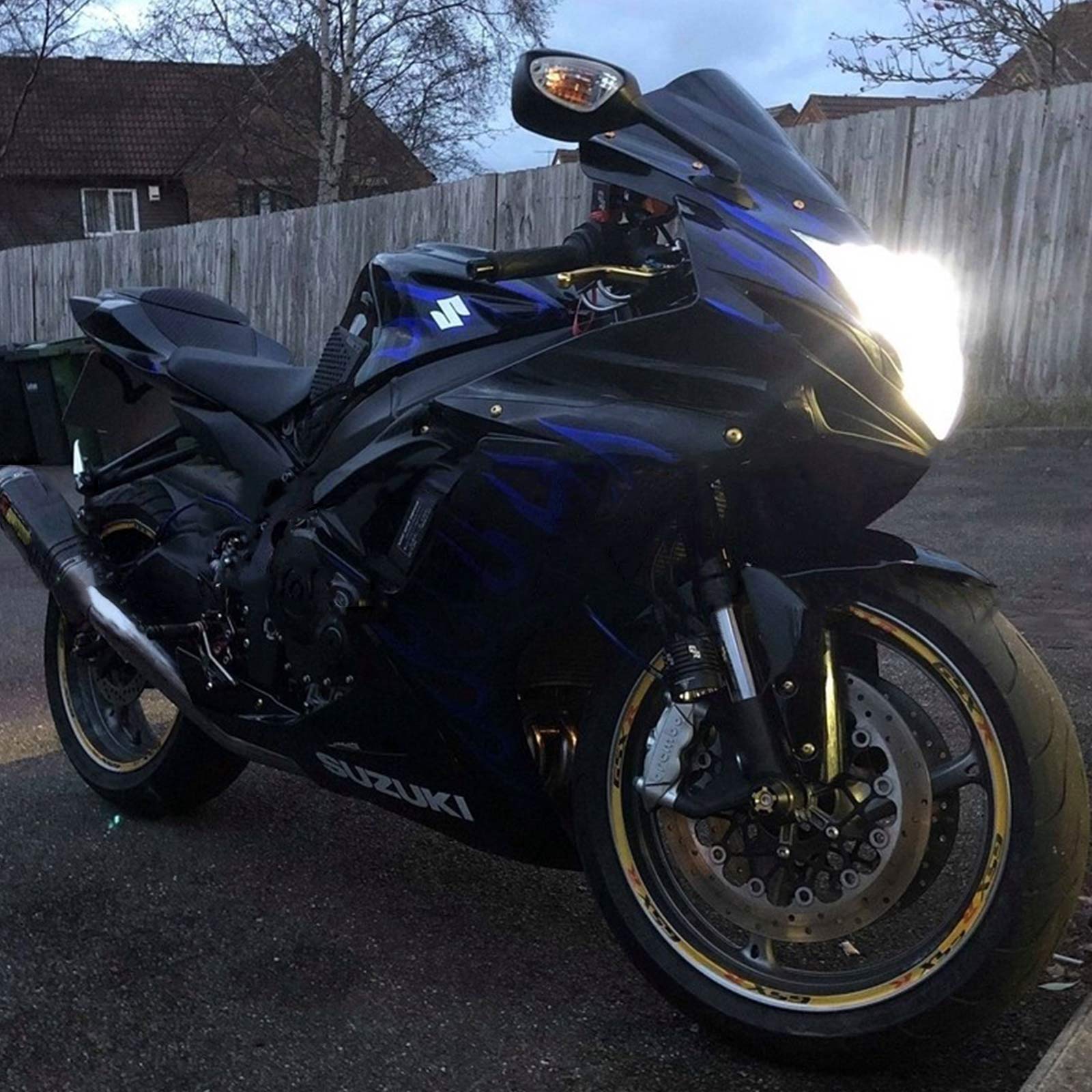 2011-2024 Suzuki GSXR 600/750 K11 Kit de carénage injection Amotopart Bodywork Plastic Abs # 101