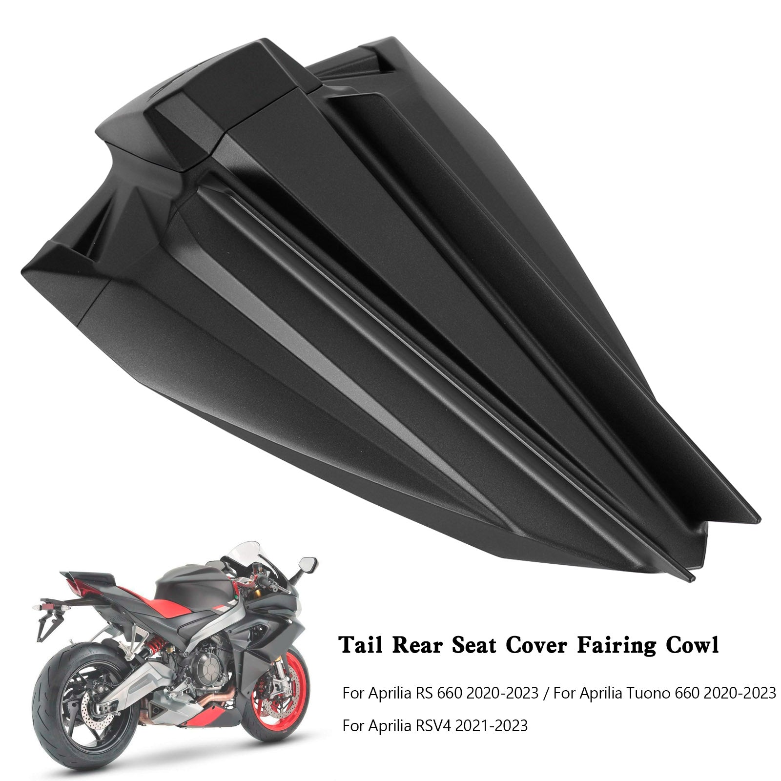 2020-2023 Aprilia RS 660 Zadné sedadlo Cover Cowl